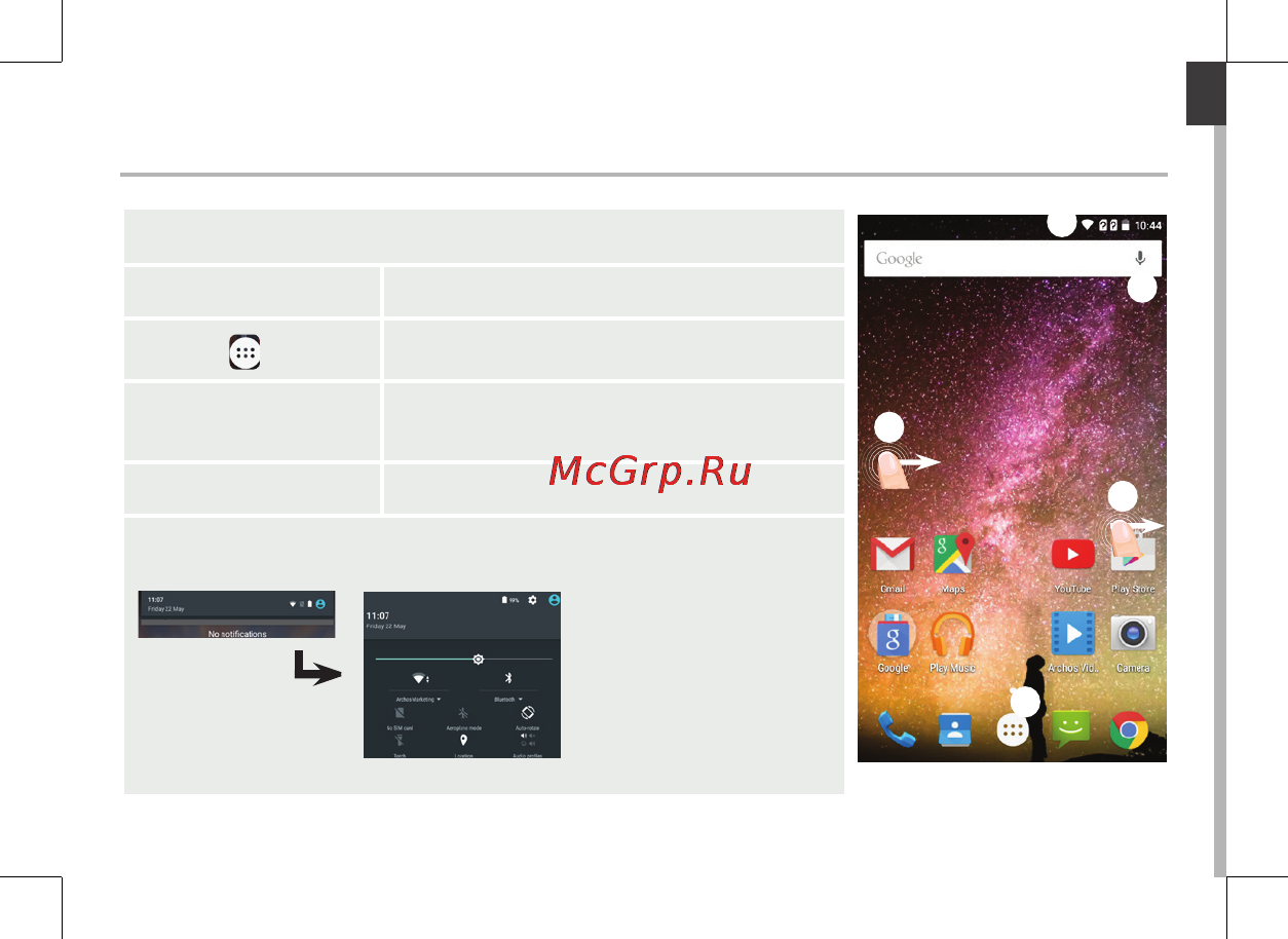 Archos 40 Power [9/197] On your homescreen