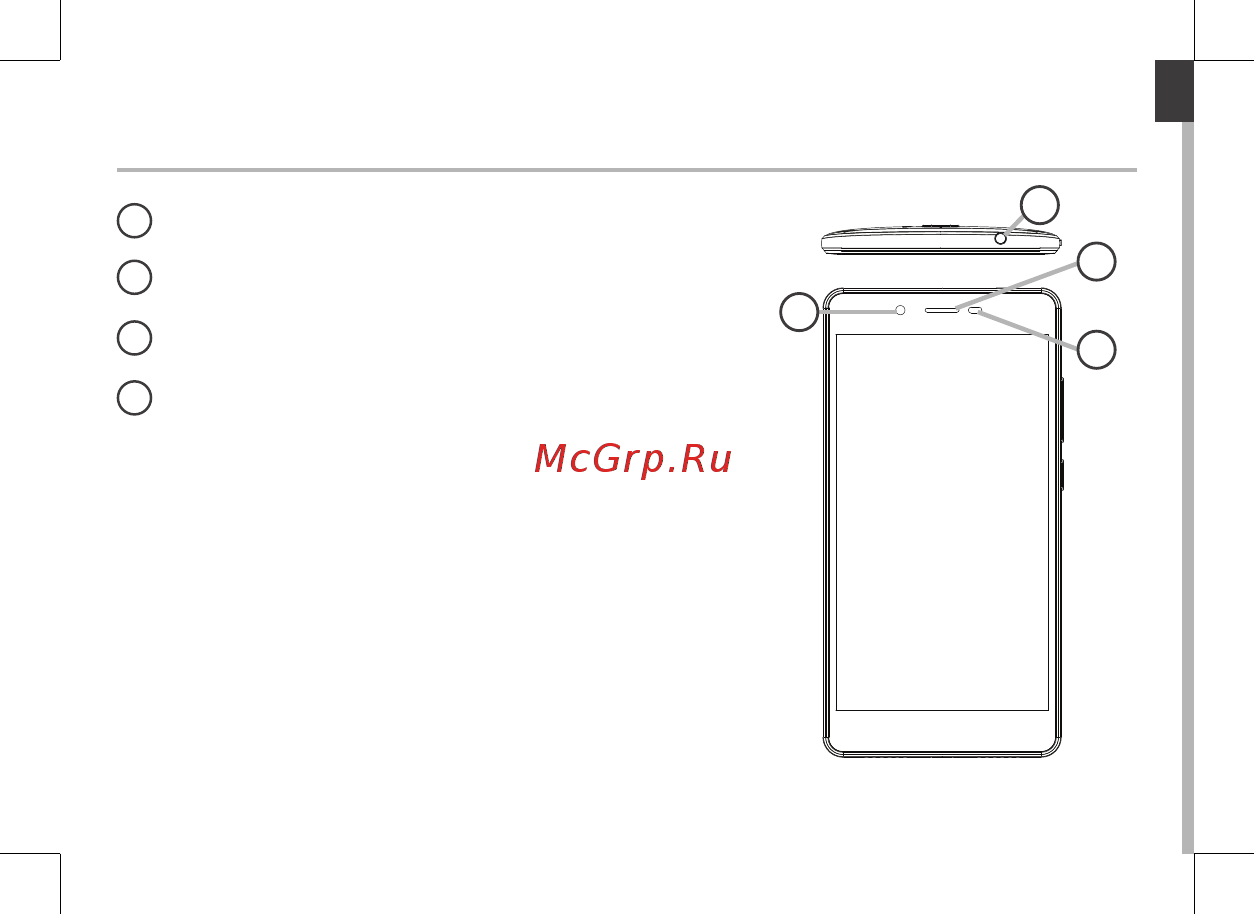 Archos 50 Cobalt [3/197] Description of the phone