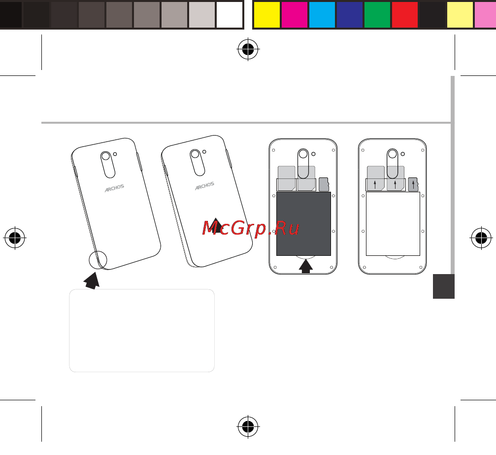 Archos 50c Neon [135/183] Montaż