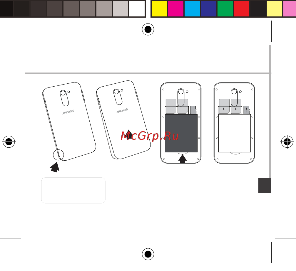 Archos 50c Neon [151/183] Összeszerelés