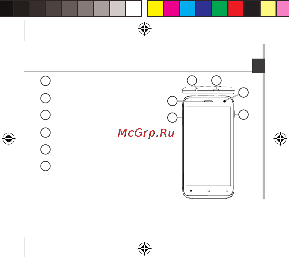 Archos 50c Neon [19/183] Description du téléphone