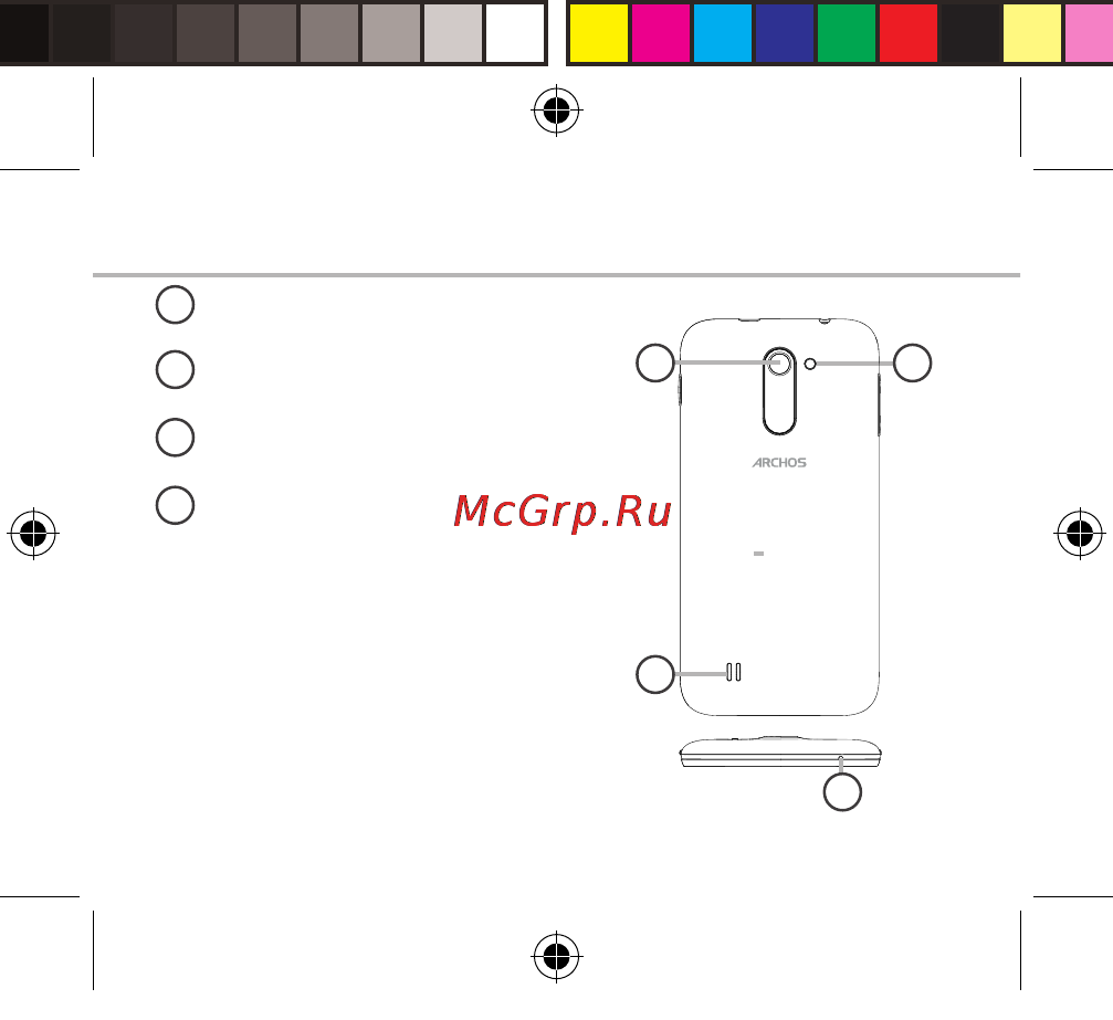 Archos 50c Neon [4/183] Description of the phone