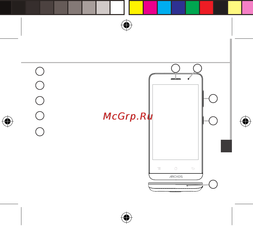 Archos 40d Titanium [131/181] Opis telefonu