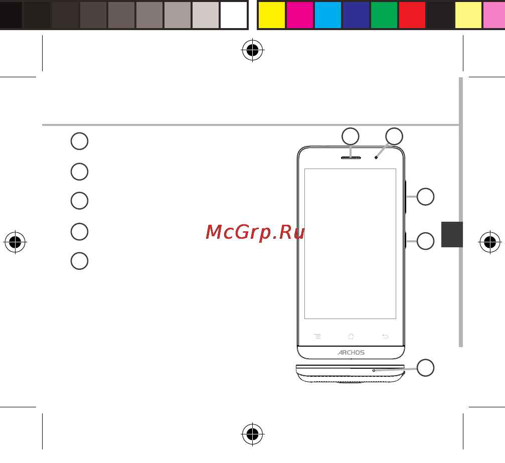 Archos 40d Titanium [99/181] Descrição do dispositivo
