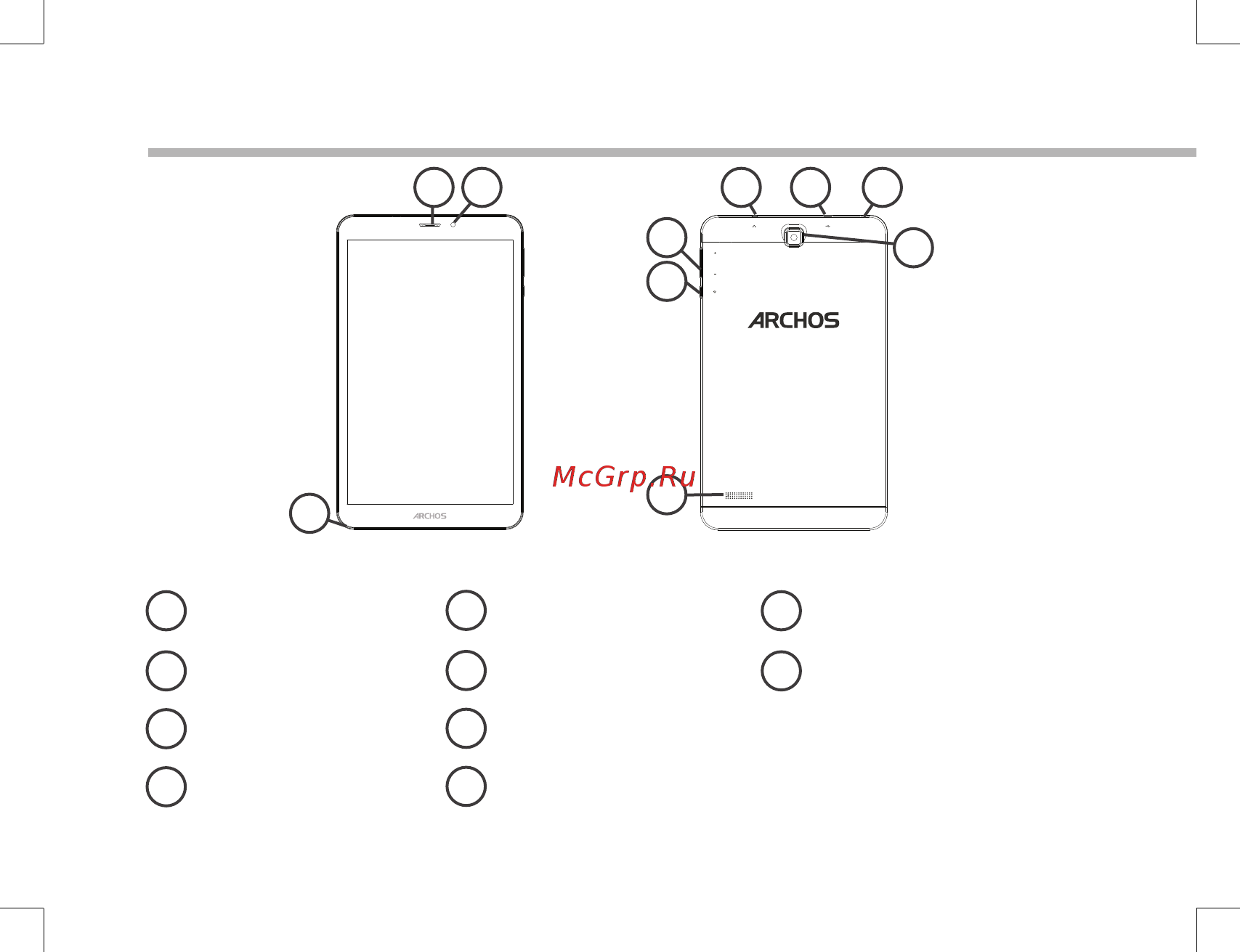 Archos 80d Xenon [18/186] Beschreibung des archos