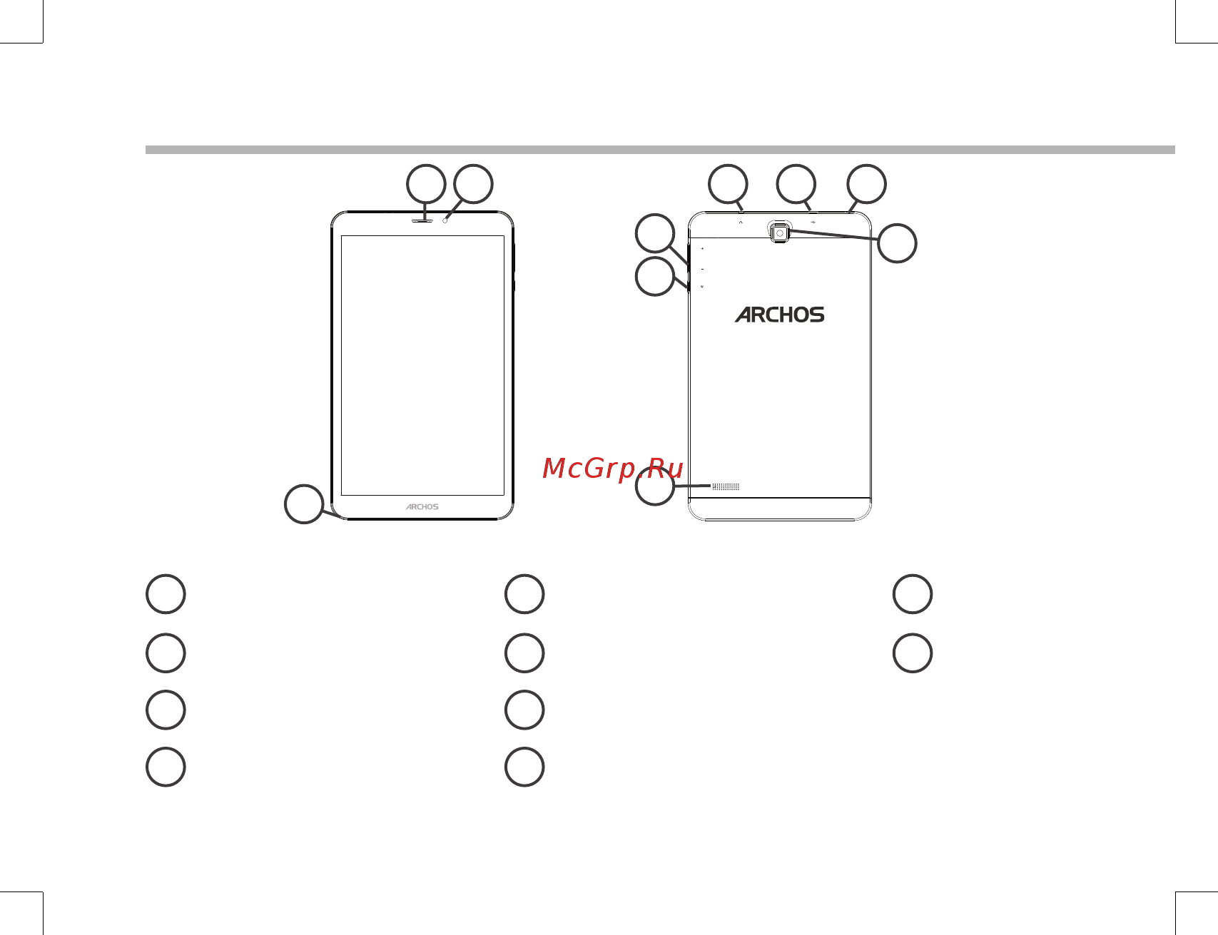 Archos 80d Xenon [32/186] Descripción del archos