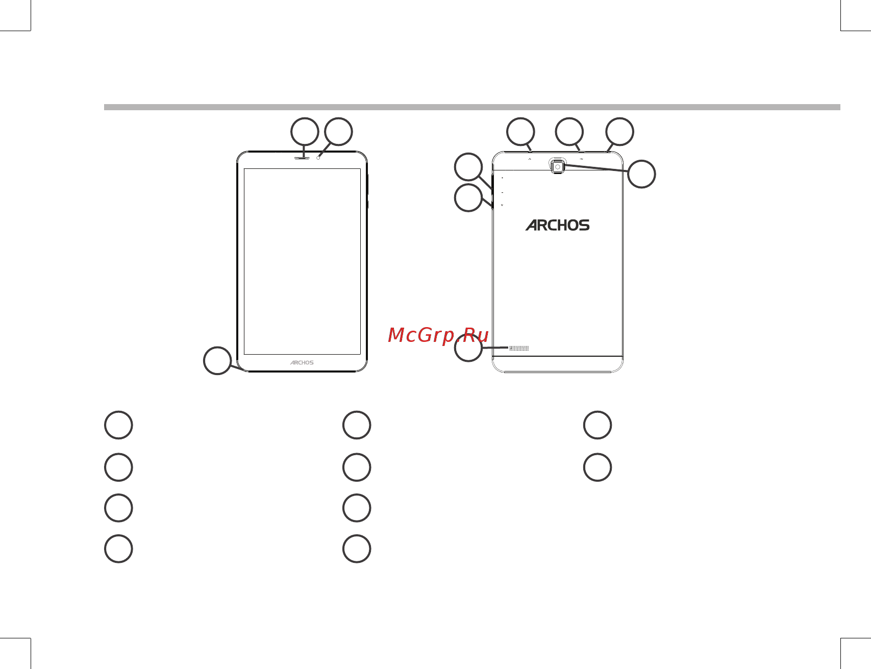 Archos 80d Xenon [74/186] Descrição do archos