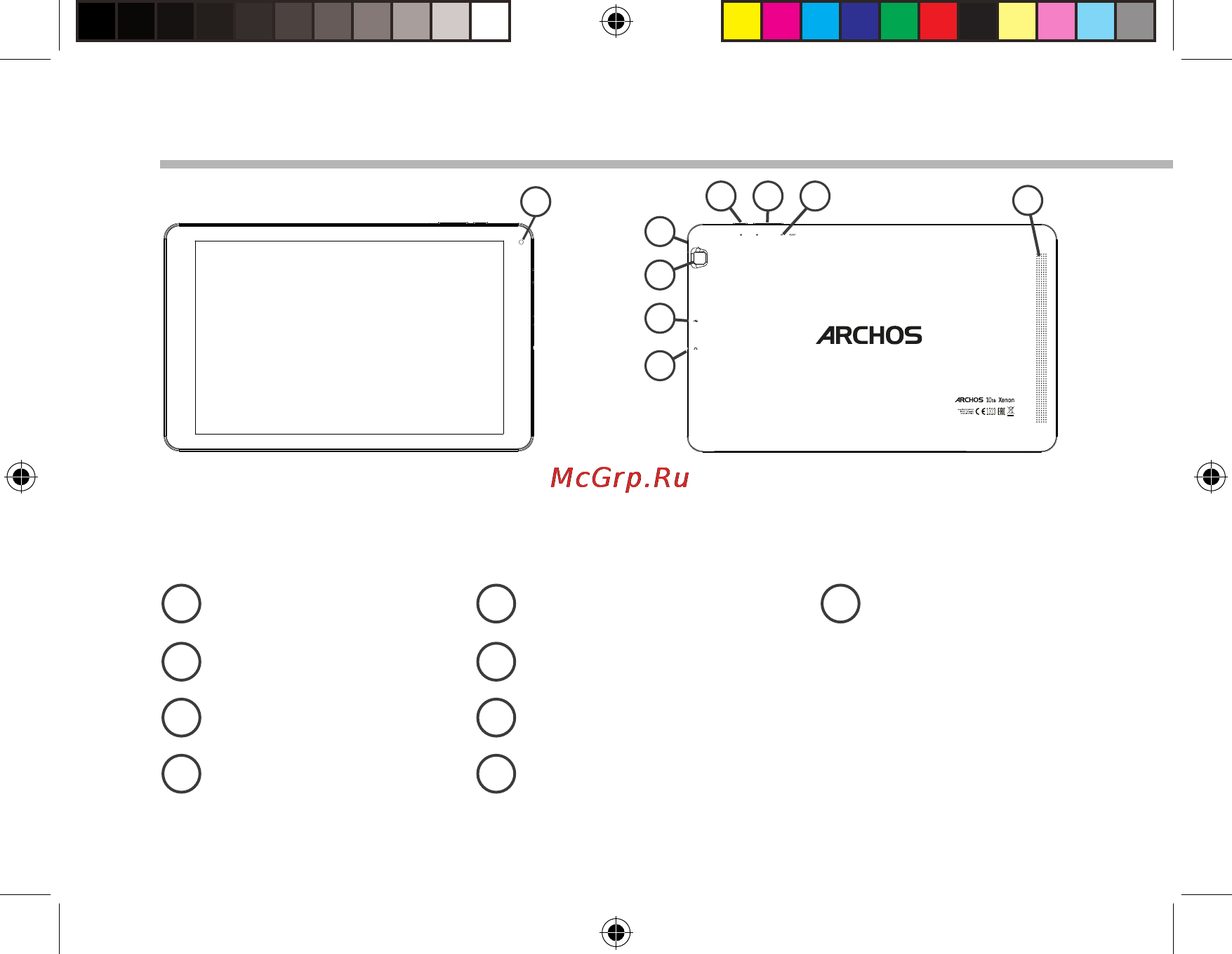 Archos 101b Xenon [84/180] Beschrijving archos