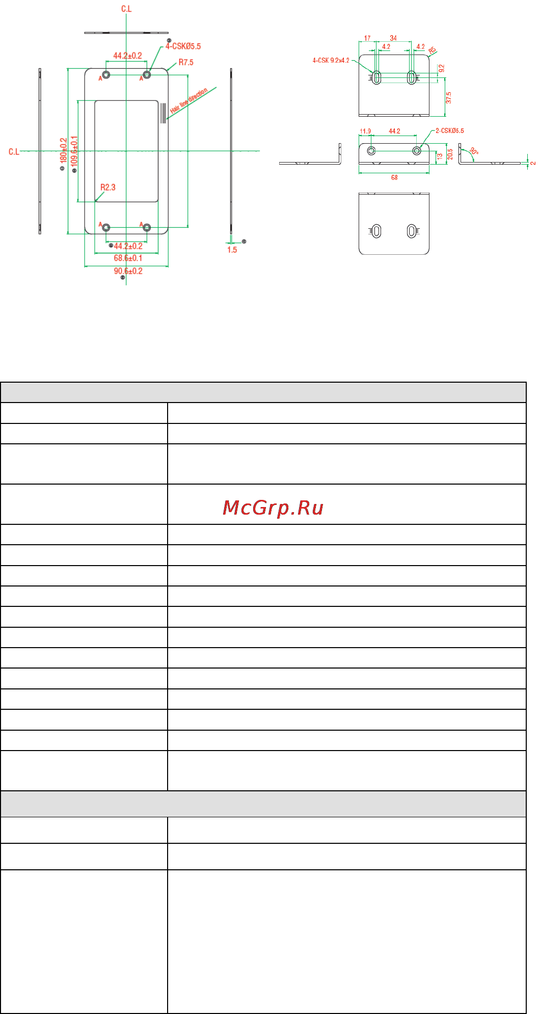 Moxa VPort P06HC-1MP-M12-CAM36-CT [13/16] Specifications