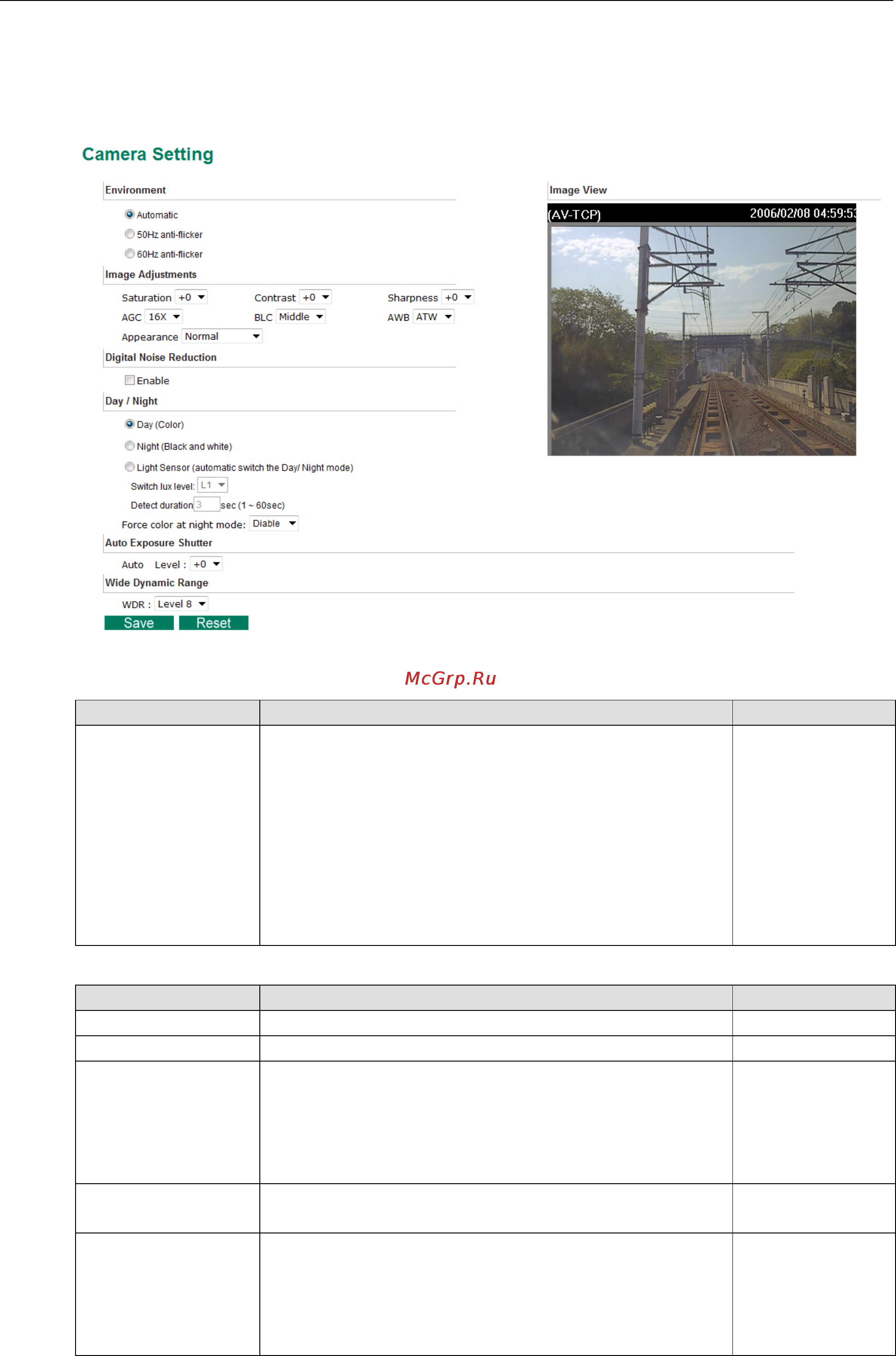 Moxa VPort P16-1MP-M12-CAM80-T [37/64] Camera setting