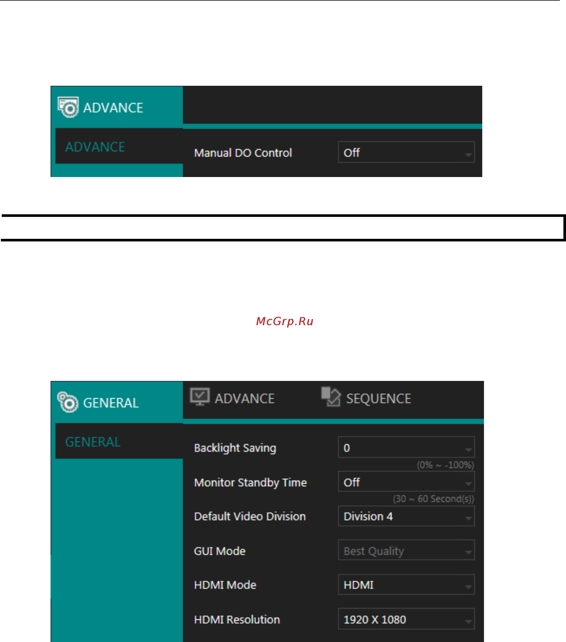 Moxa VP-022D [23/28] Alarm configurations