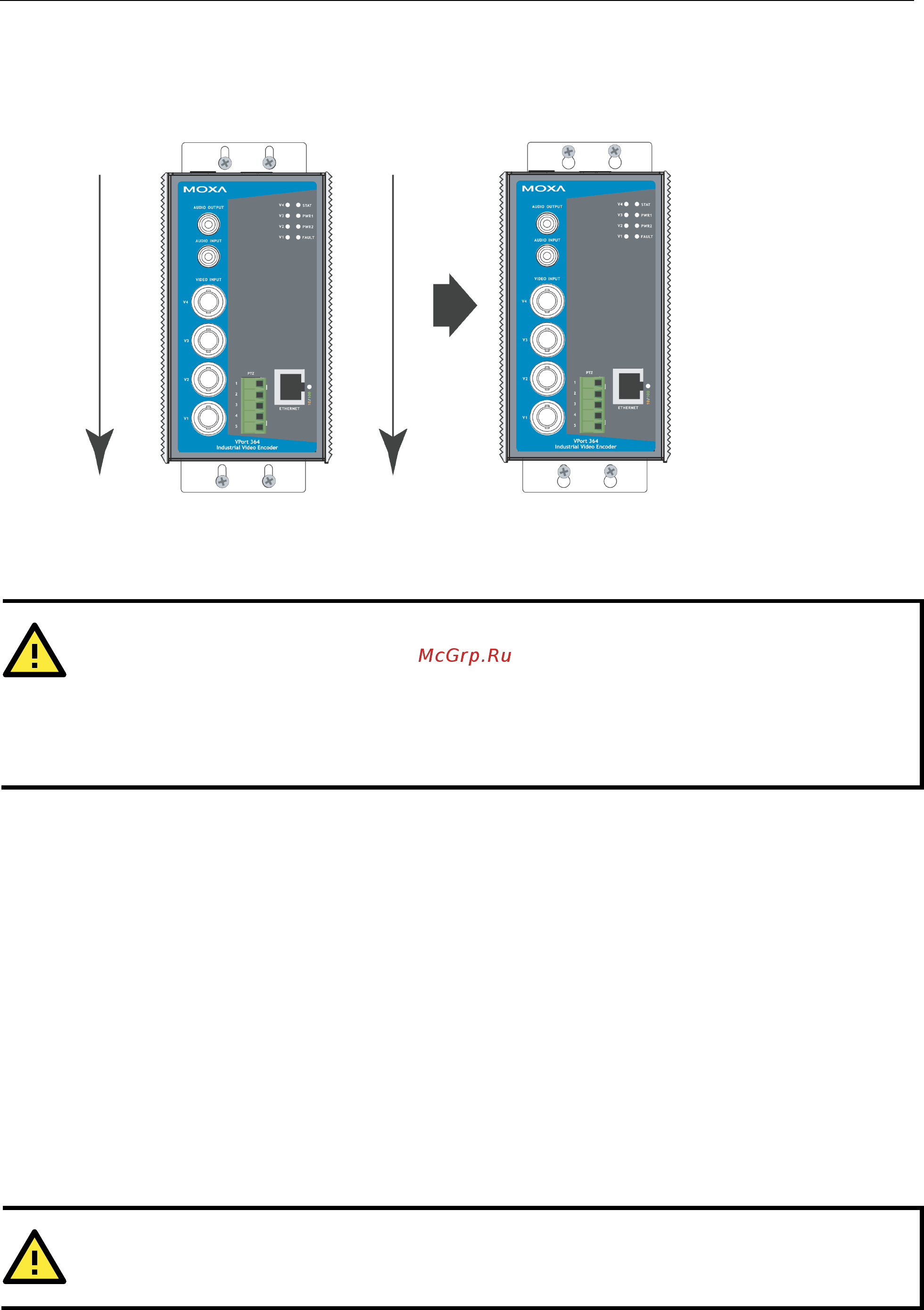 Moxa VPort 364A [26/88] Wiring requirements