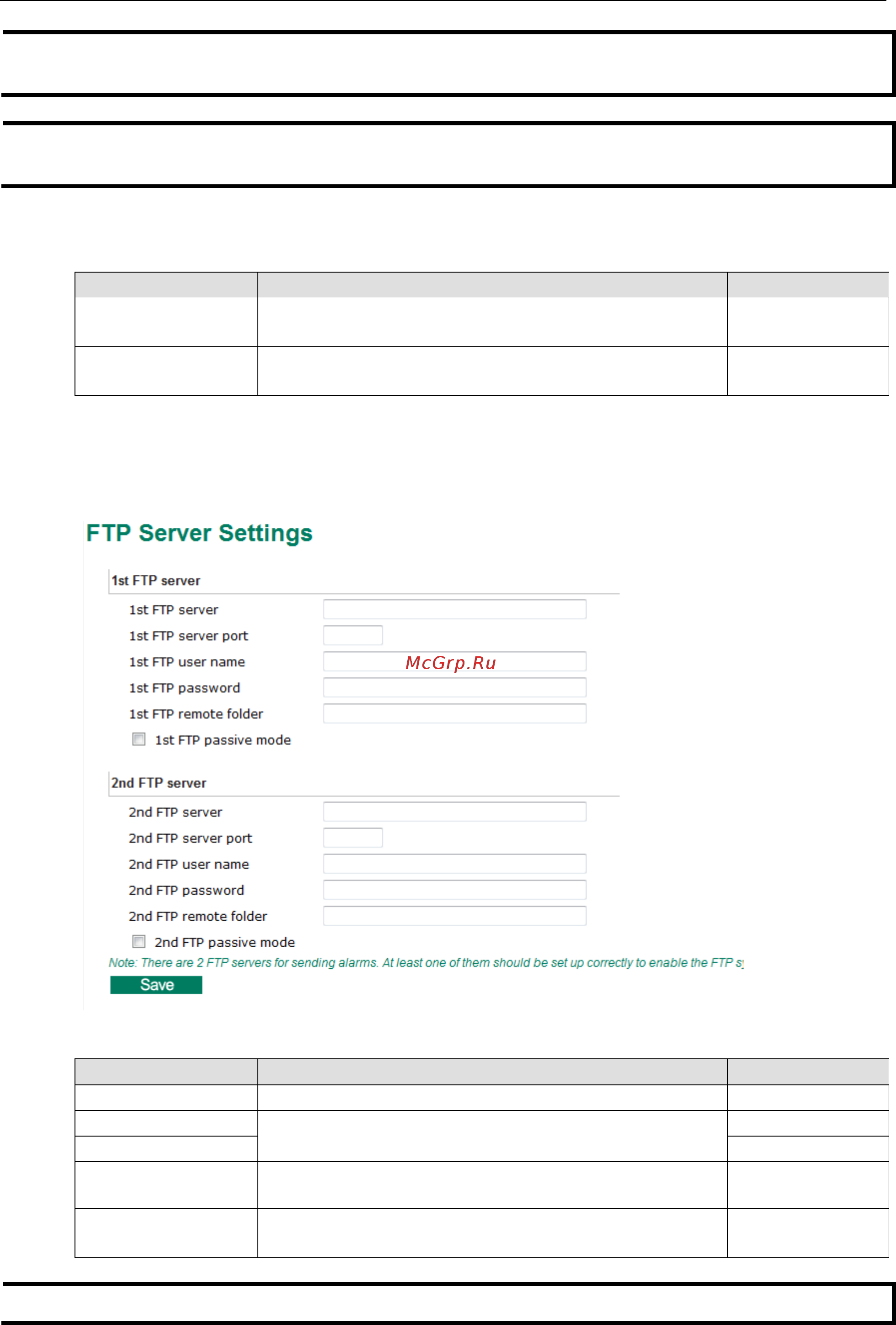 Moxa VPort 461A-T [48/88] Ftp server settings
