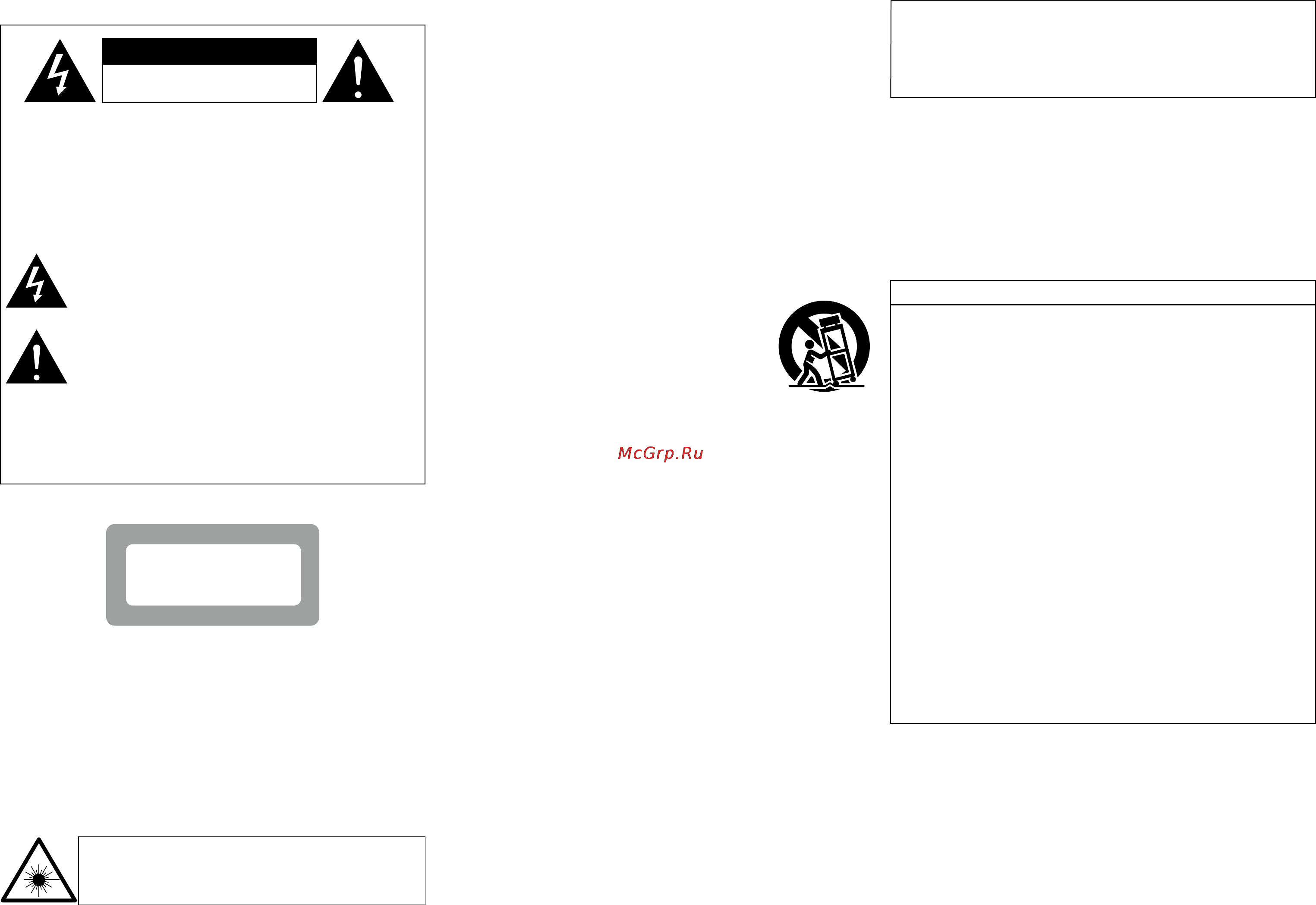 Denon DBT-1713 [2/77] Caution