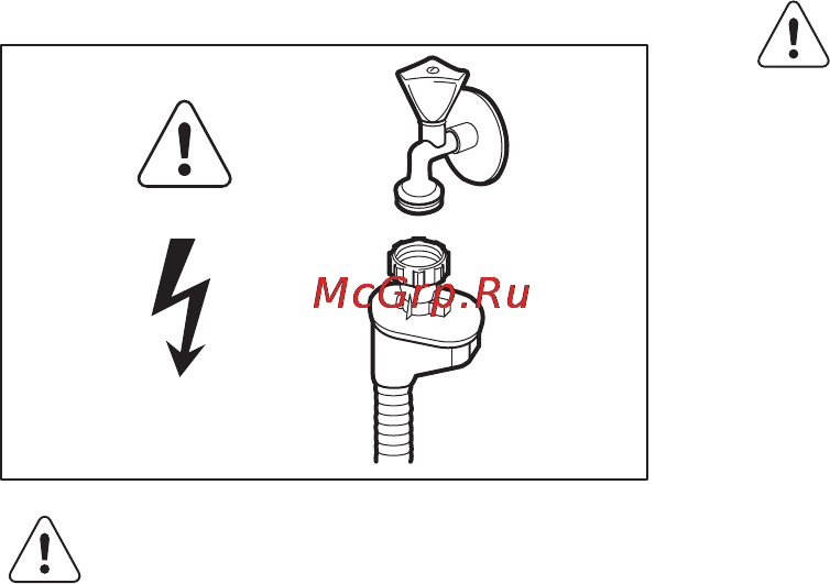 Electrolux ESF 9862 ROW [47/68] Підключення до водопроводу