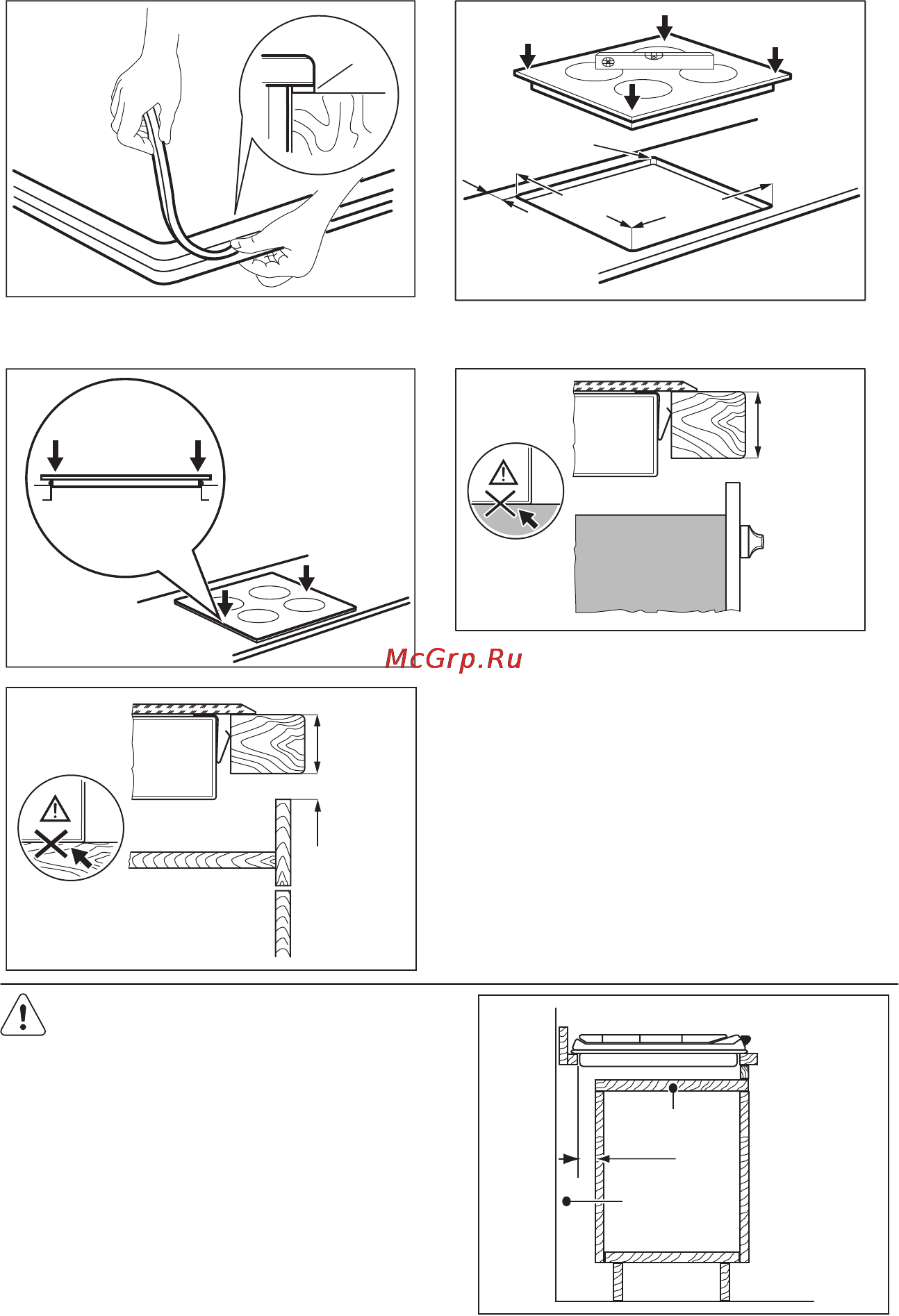 Electrolux EGD6576NOK [40/64] Возможности встраивания