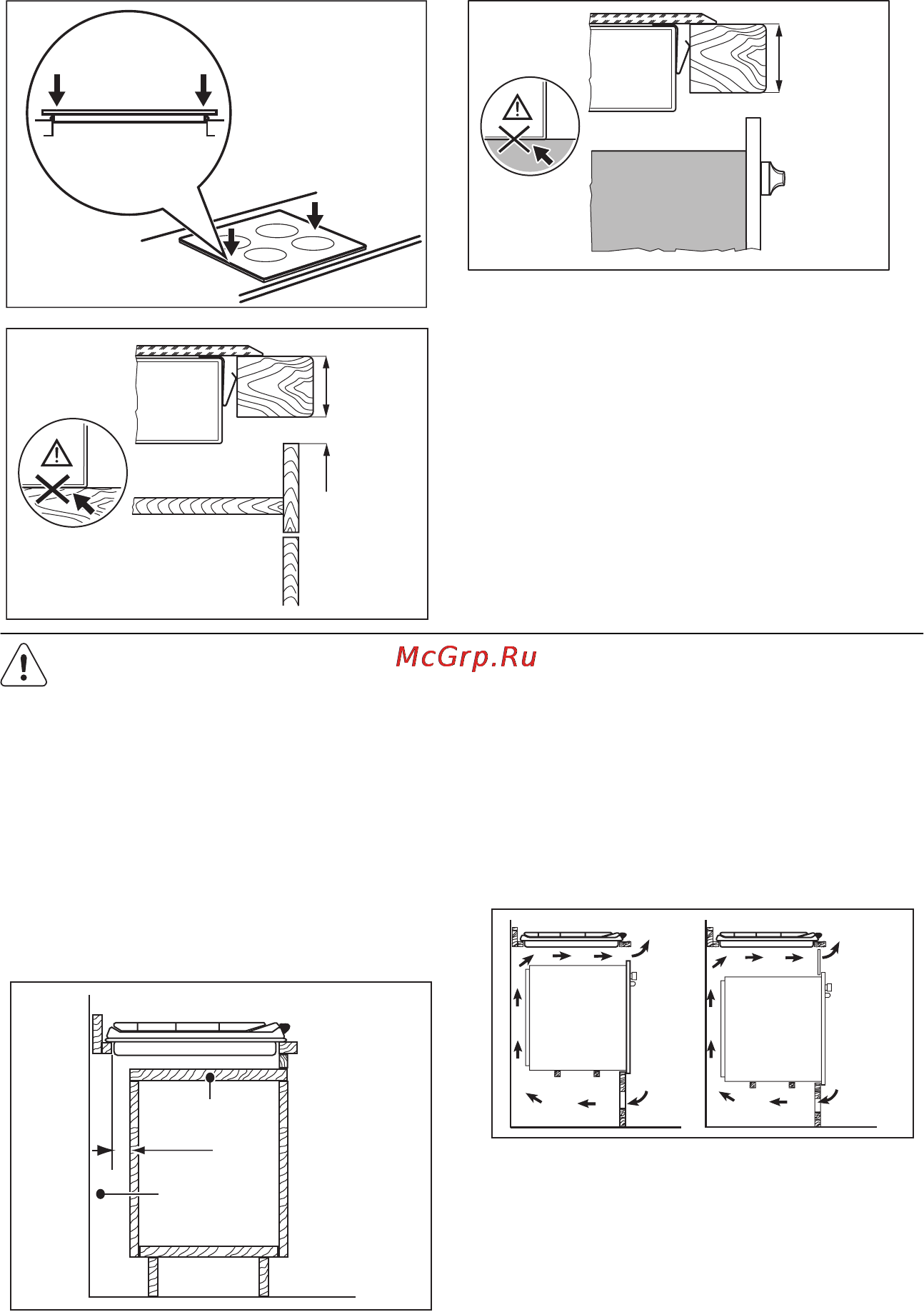 Electrolux EGD6576NOK [60/64] Варіанти вбудовування