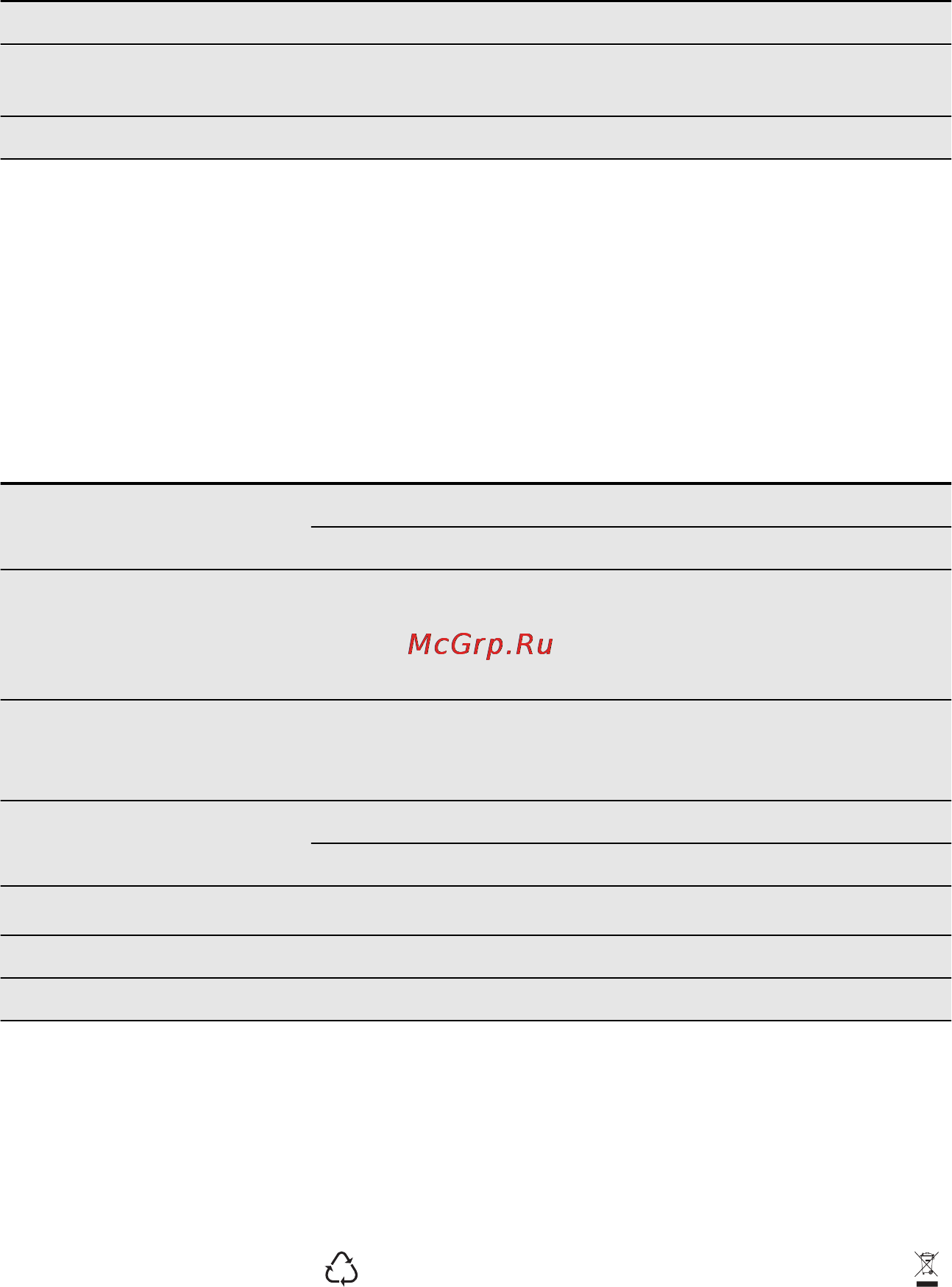 Electrolux EWS1266COU [68/72] Технічні дані