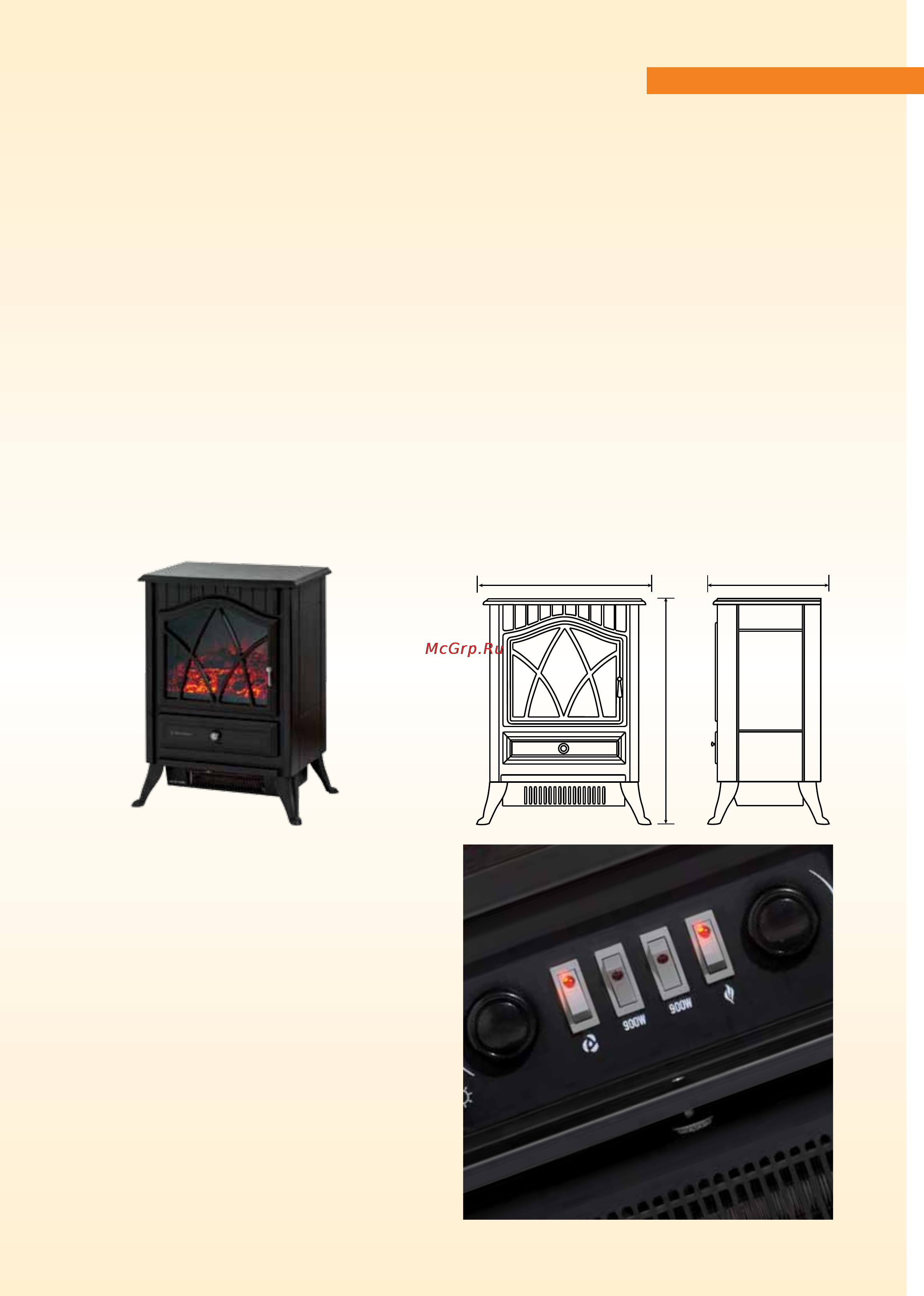 Electrolux EFP/W-1200RCL [7/28] Электрический камин electrolux efp f 110