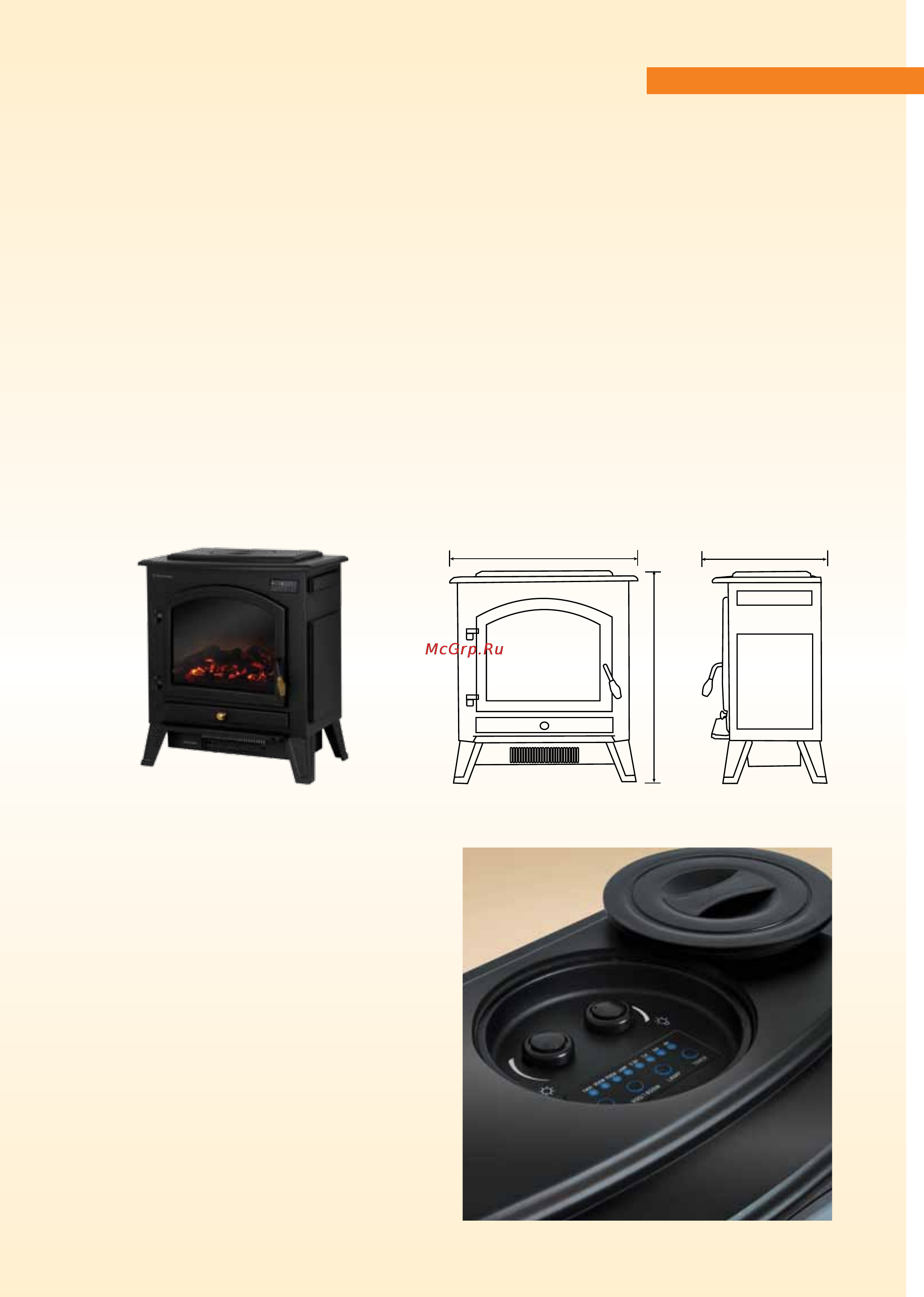 Electrolux EFP/W-1200RCL [9/28] Электрический камин electrolux efp f 200rc