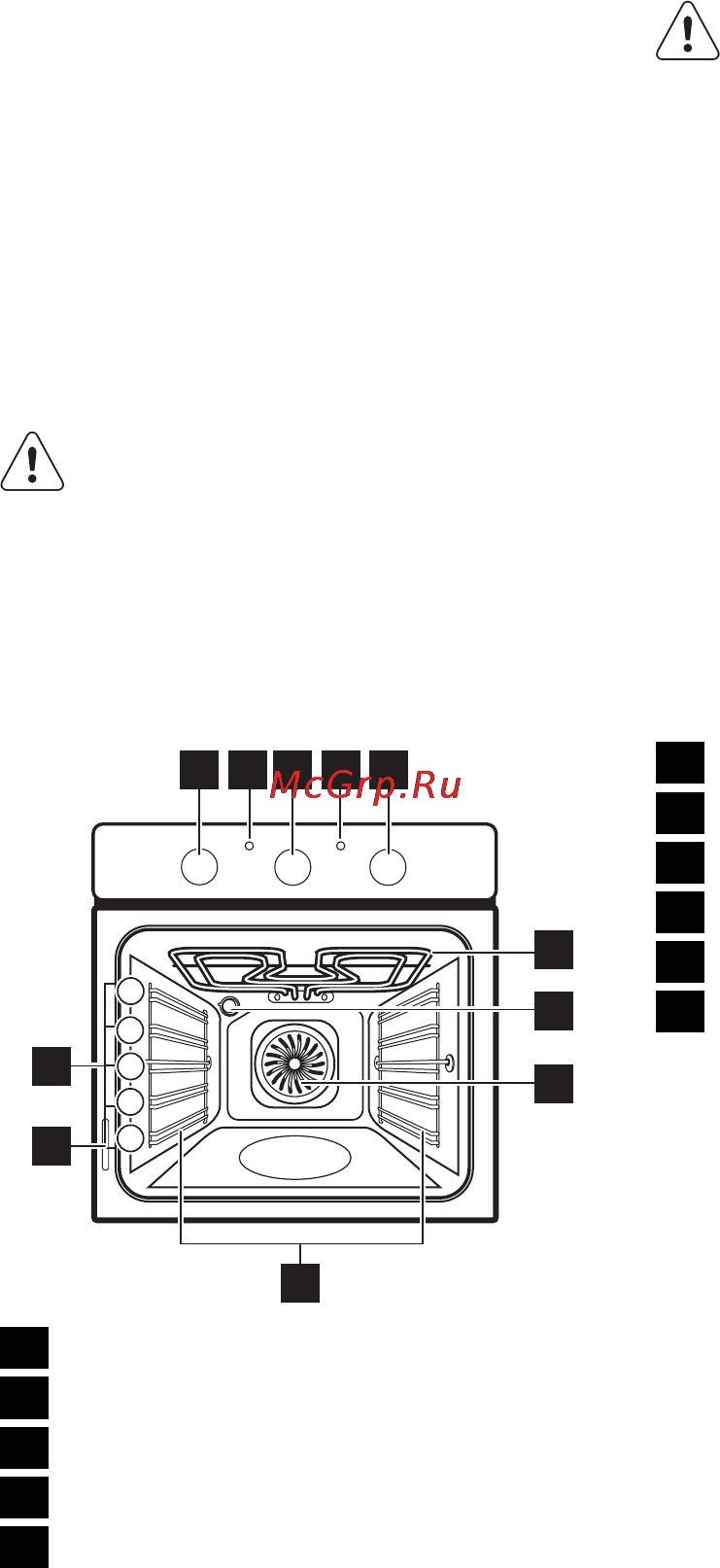 Electrolux EOB3400BOR [28/52] Описание изделия