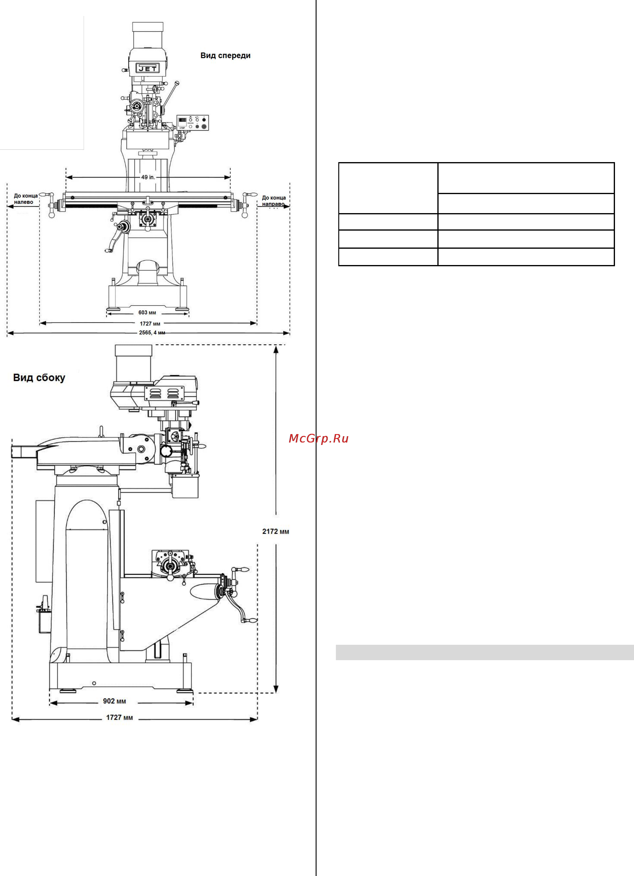 Jet JTM-949EVS (690501T) Инструкция по эксплуатации онлайн [9/21] 172058