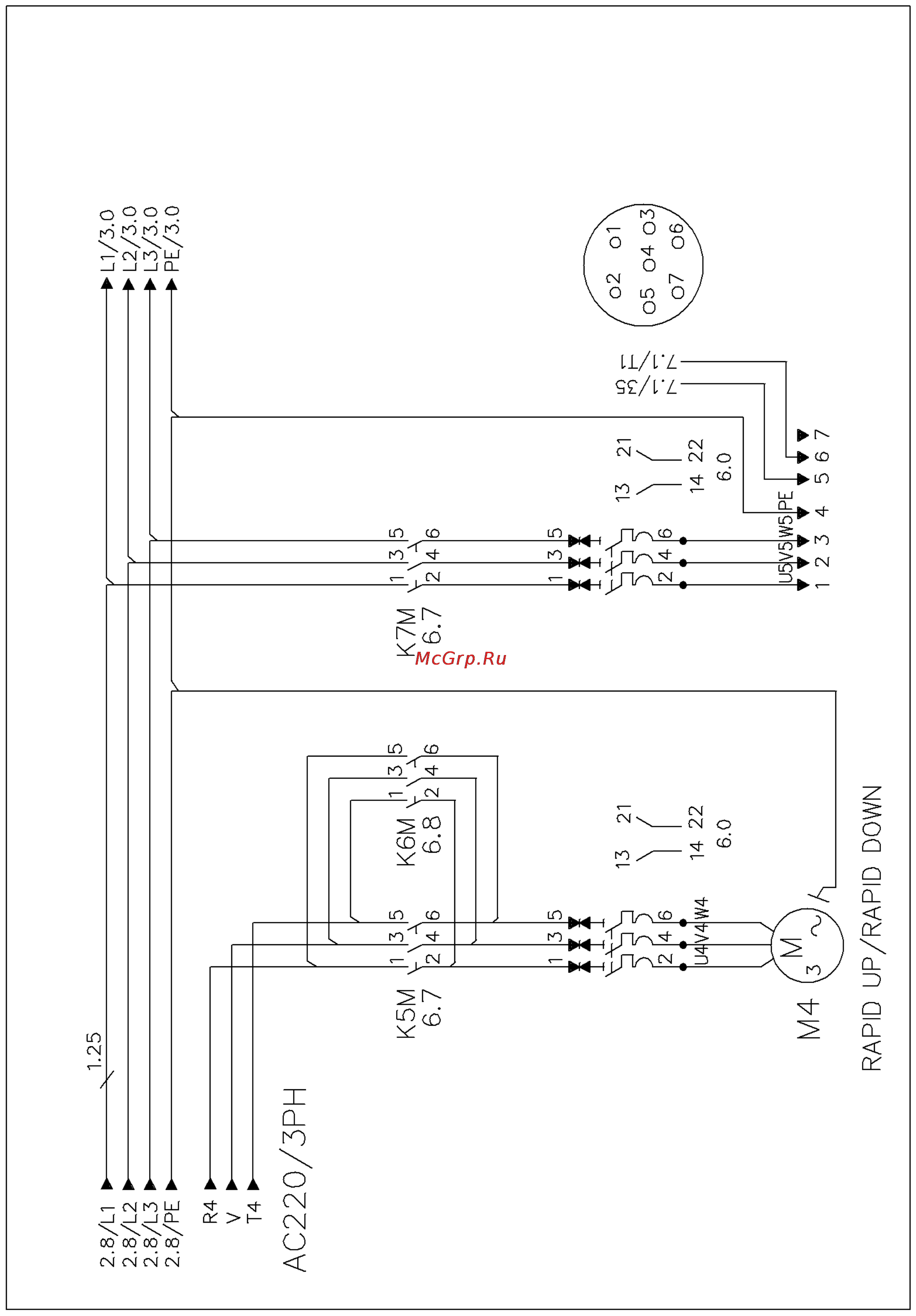 Jet JPSG-1224AH (50000979T) [43/58] Управление двигателями