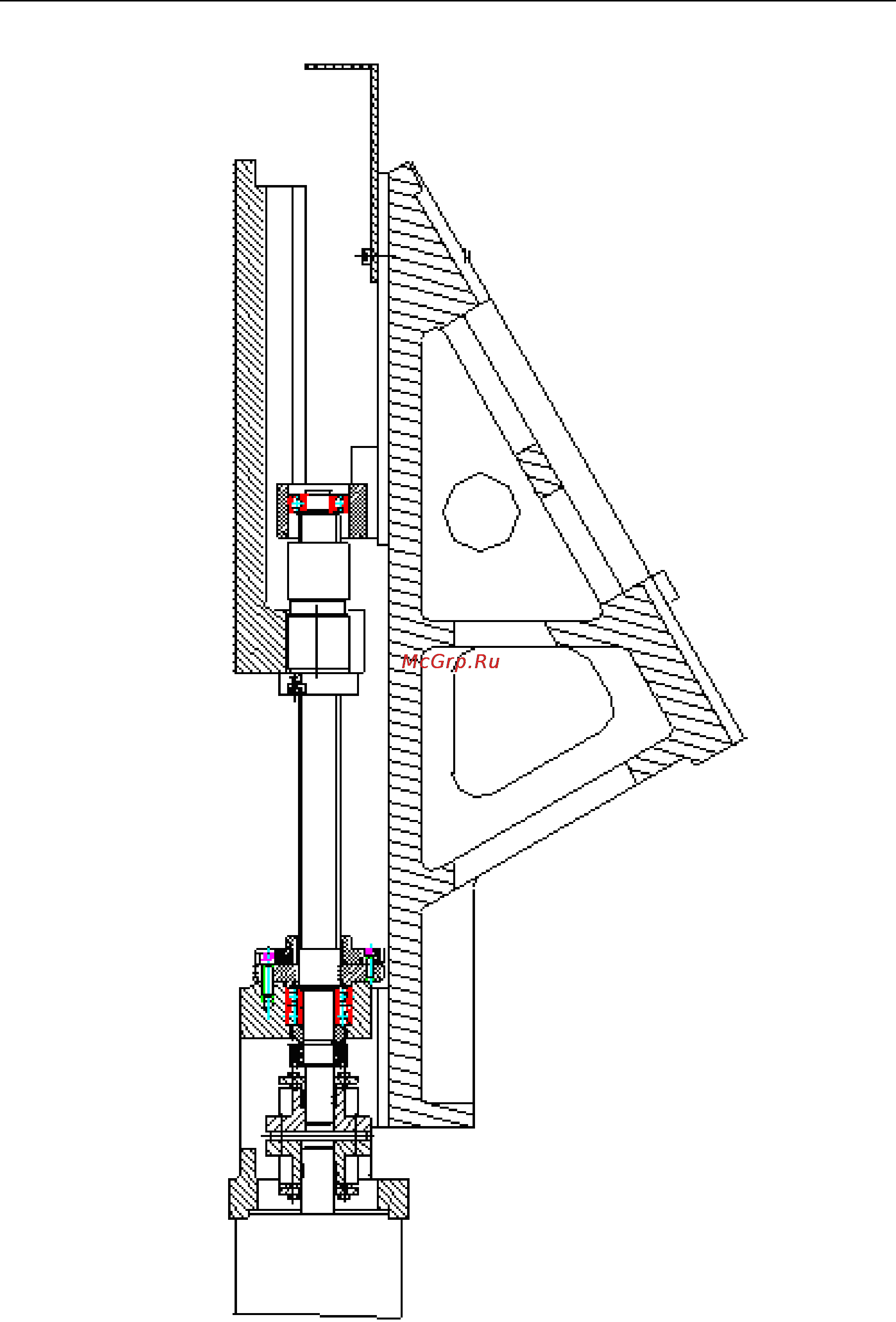 Jet KDCK-25AF CNC (50000507T) [11/20] Рис 3 конструкция револьверной головки на оси x