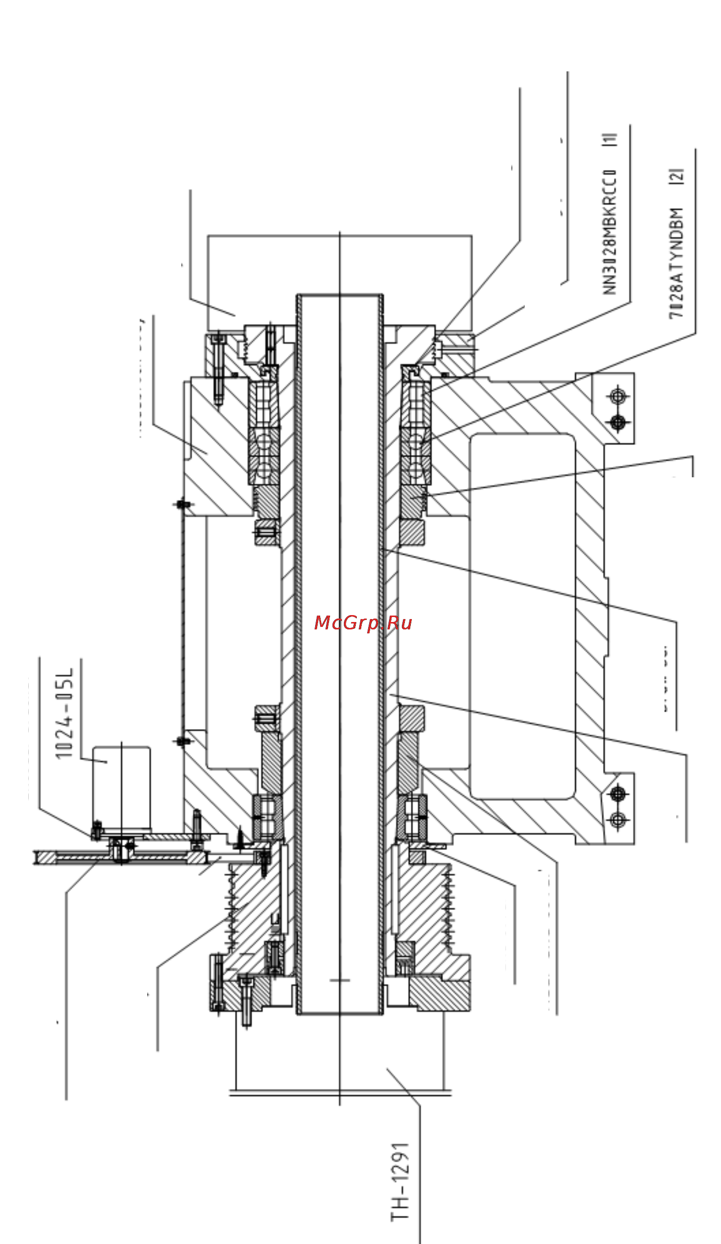 Jet KDCK-40S CNC (50000509T) [9/28] Рис 2 конструкция передней бабки
