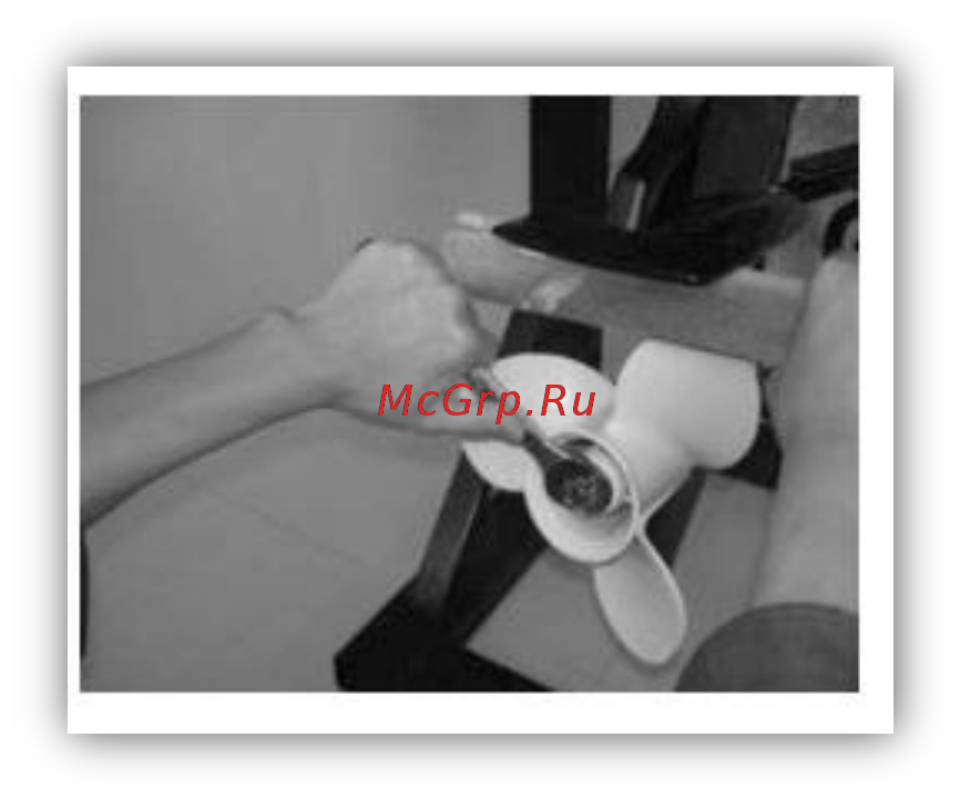 Mikatsu M5FHS [28/42] Проверка состояния гребного винта