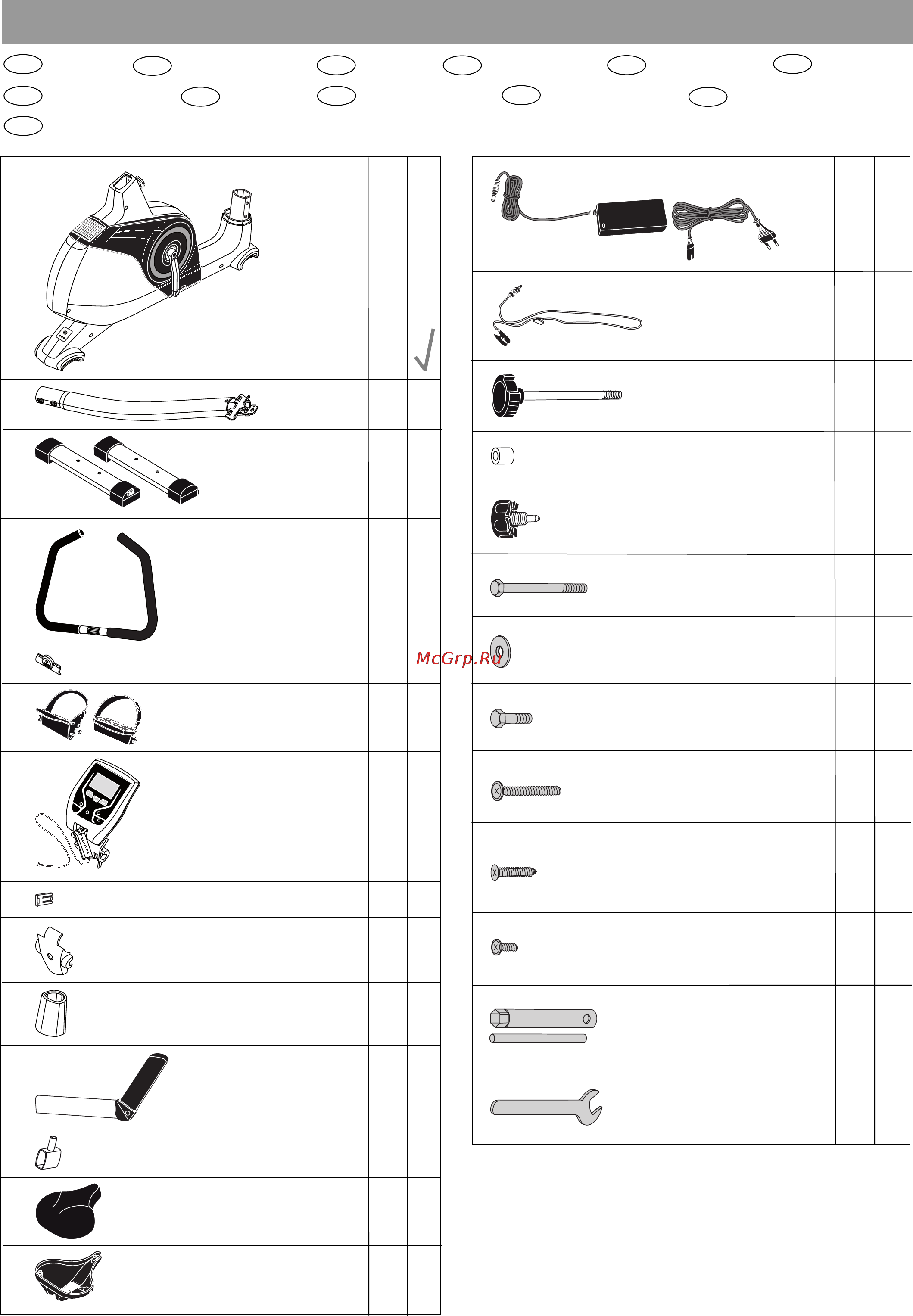 Kettler E5 [7/24] Checkliste