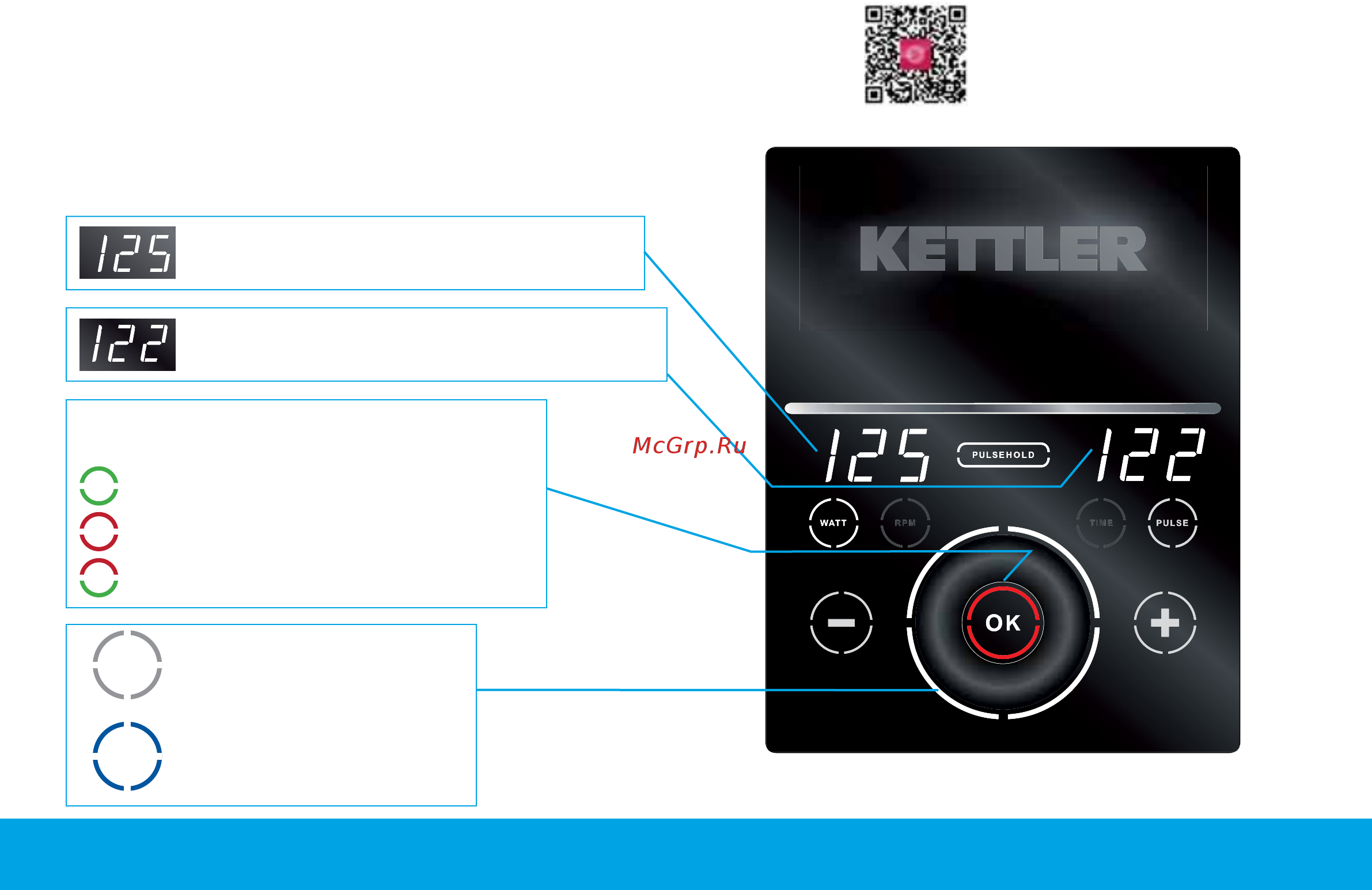 Kettler Skylon S [4/11] Место установки смартфона