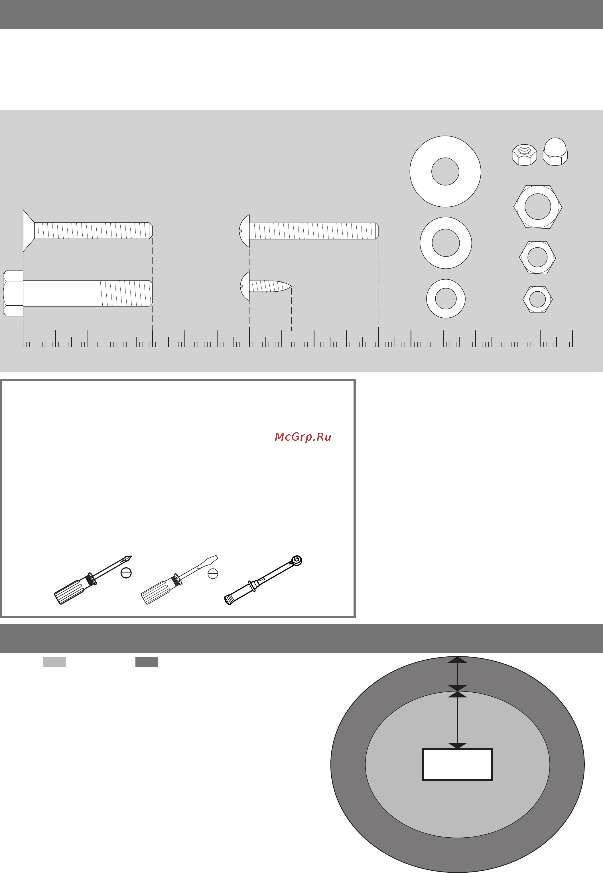 Kettler Kinetic F3 [4/44] Messhilfe für verschraubungsmaterial