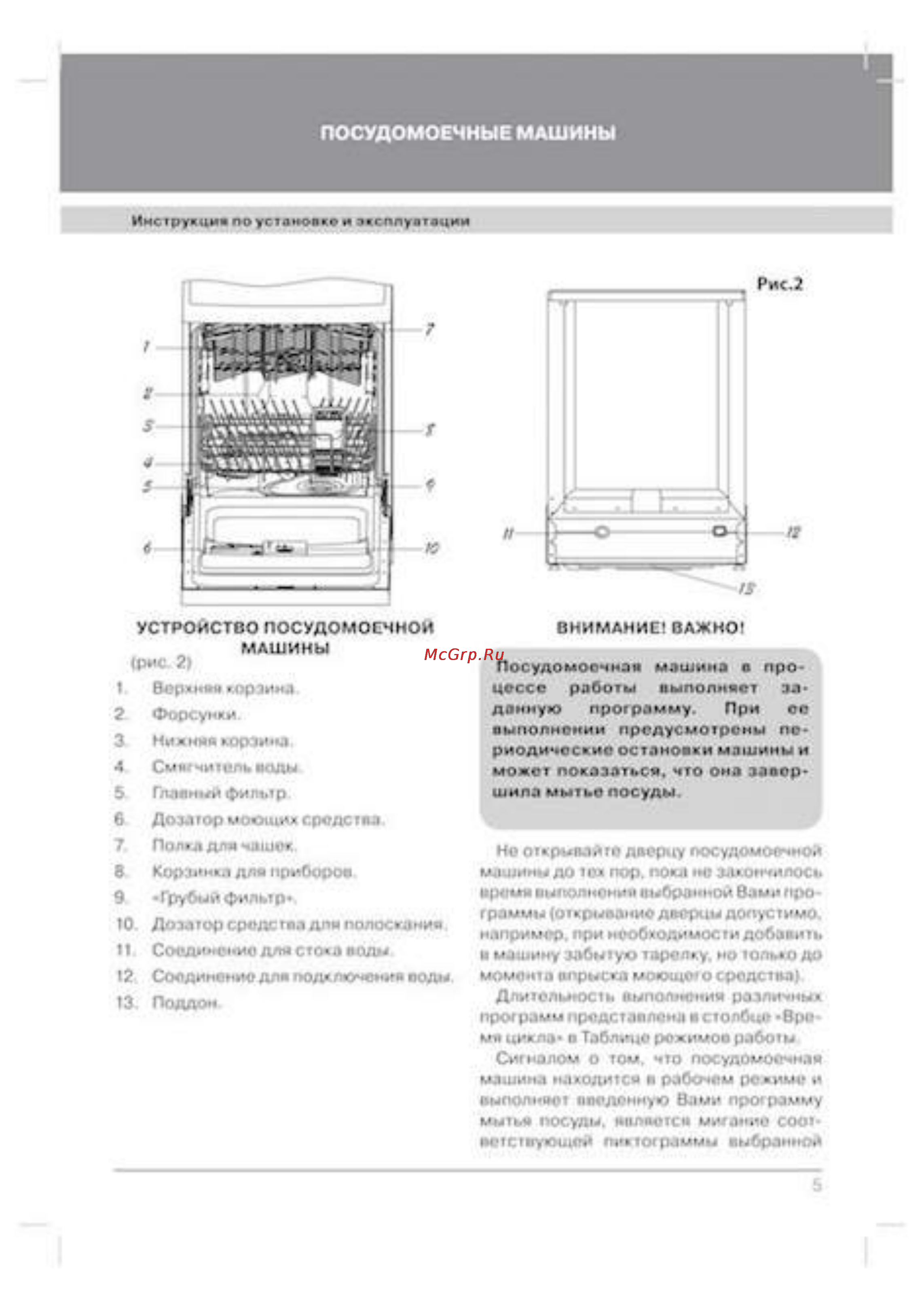 EXITEQ EXDW-I601 [6/29] Посудомоечные машины