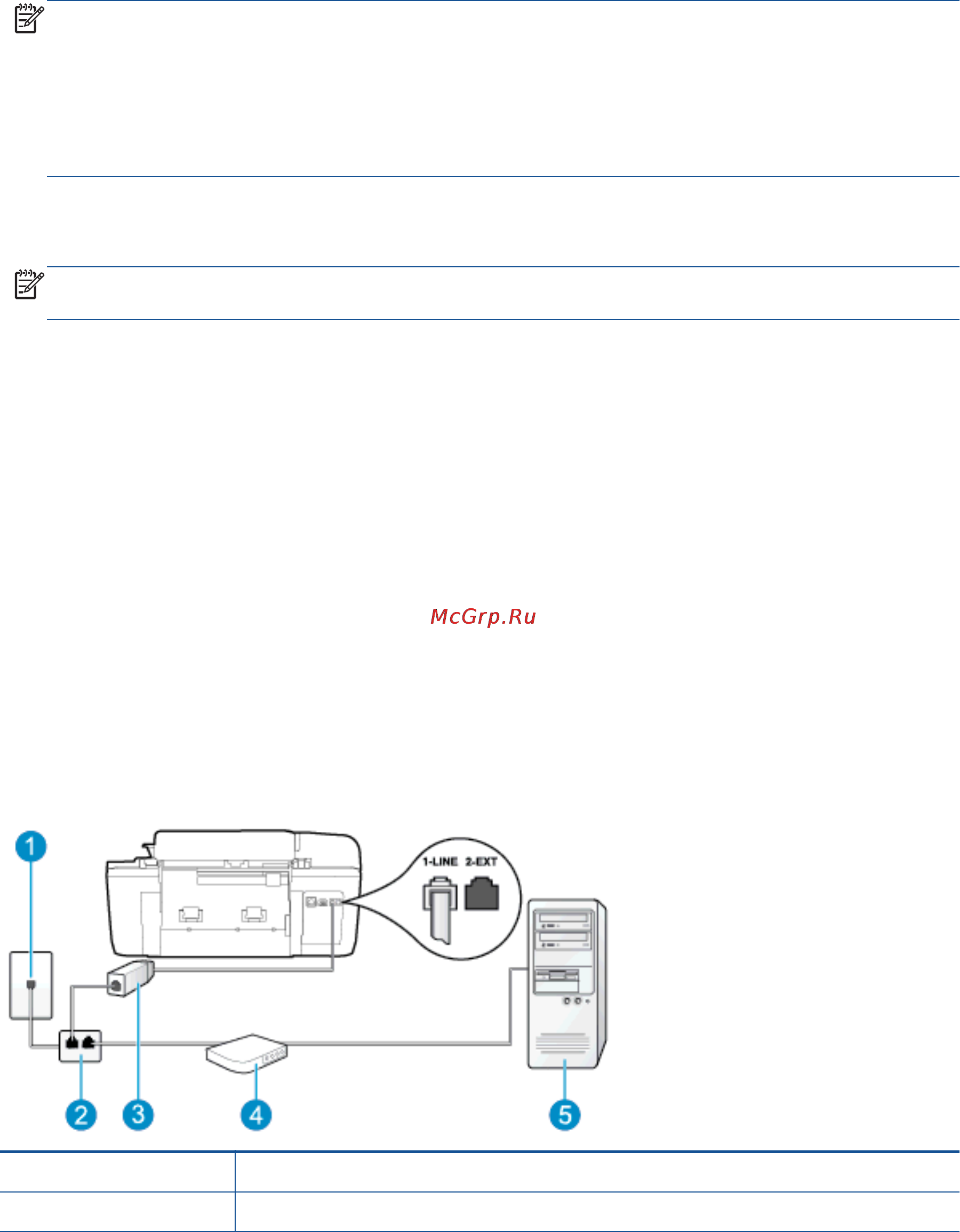 HP Deskjet Ink Advantage 2645 AIO [138/158] Настройка принтера для работы с модемом dsl adsl
