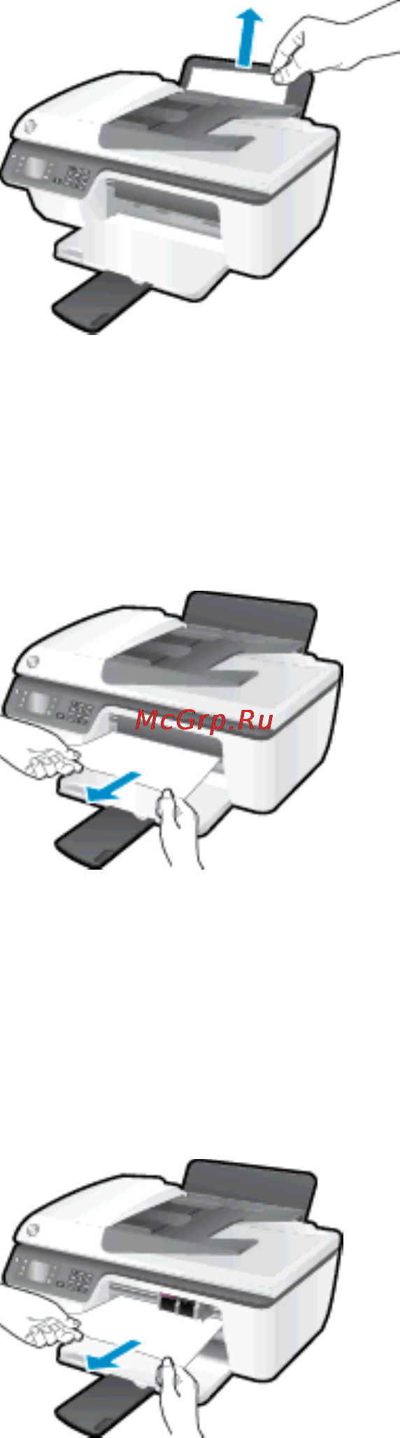 HP Deskjet Ink Advantage 2645 AIO [84/158] Устранение замятия бумаги