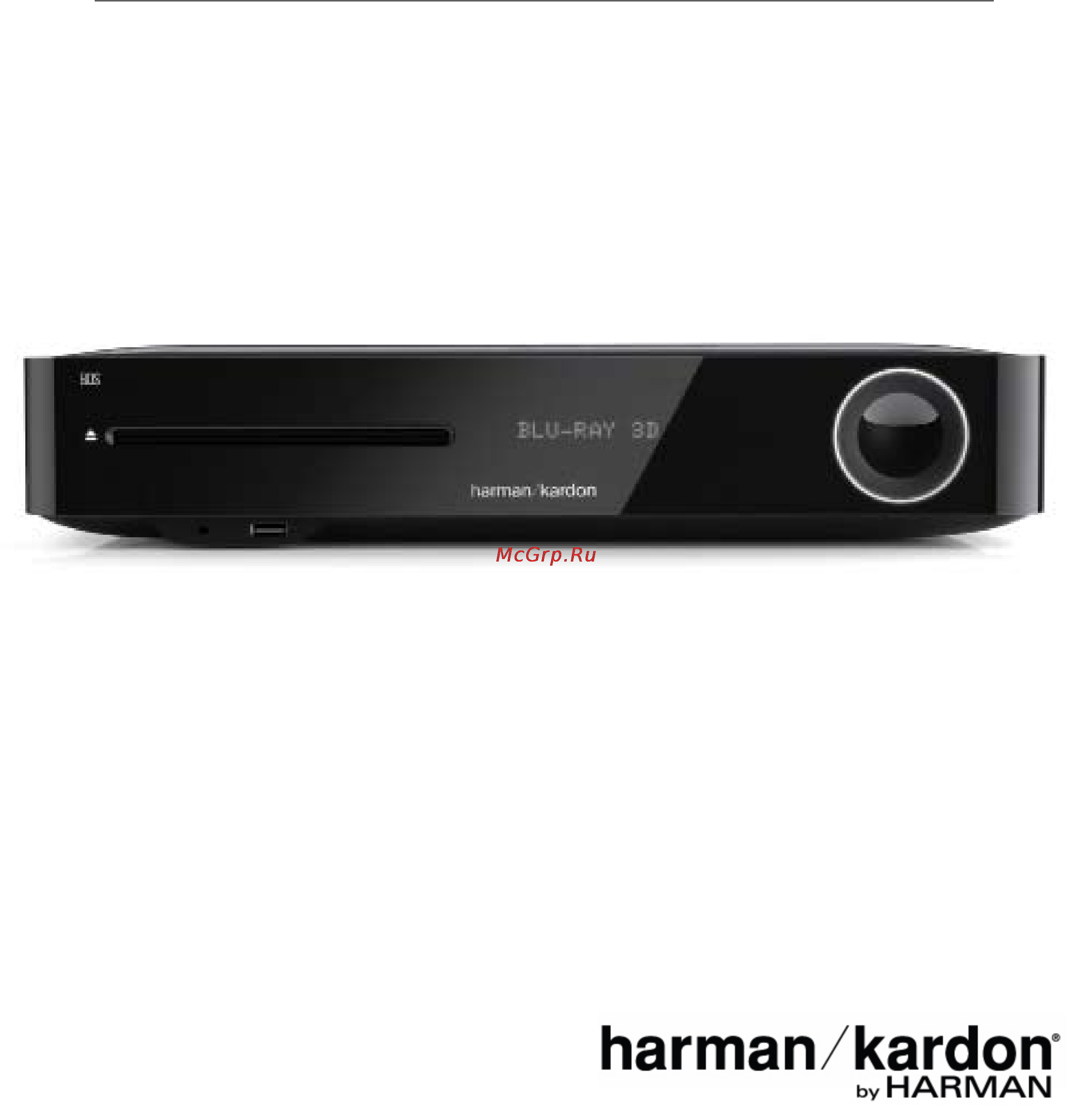 Harman/Kardon BDS 580WQ/230-C5 White Инструкция по эксплуатации онлайн