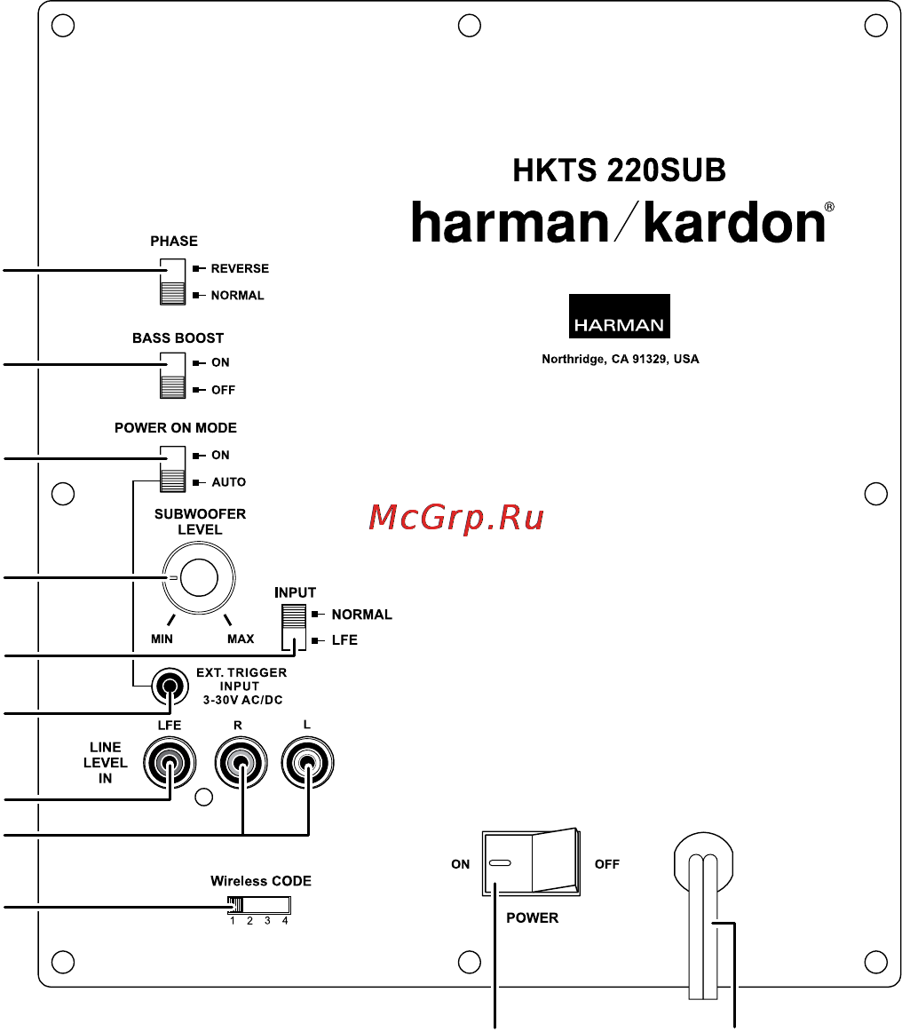 Harman/Kardon HKTS 35BQ [3/12] Hkts 35bq