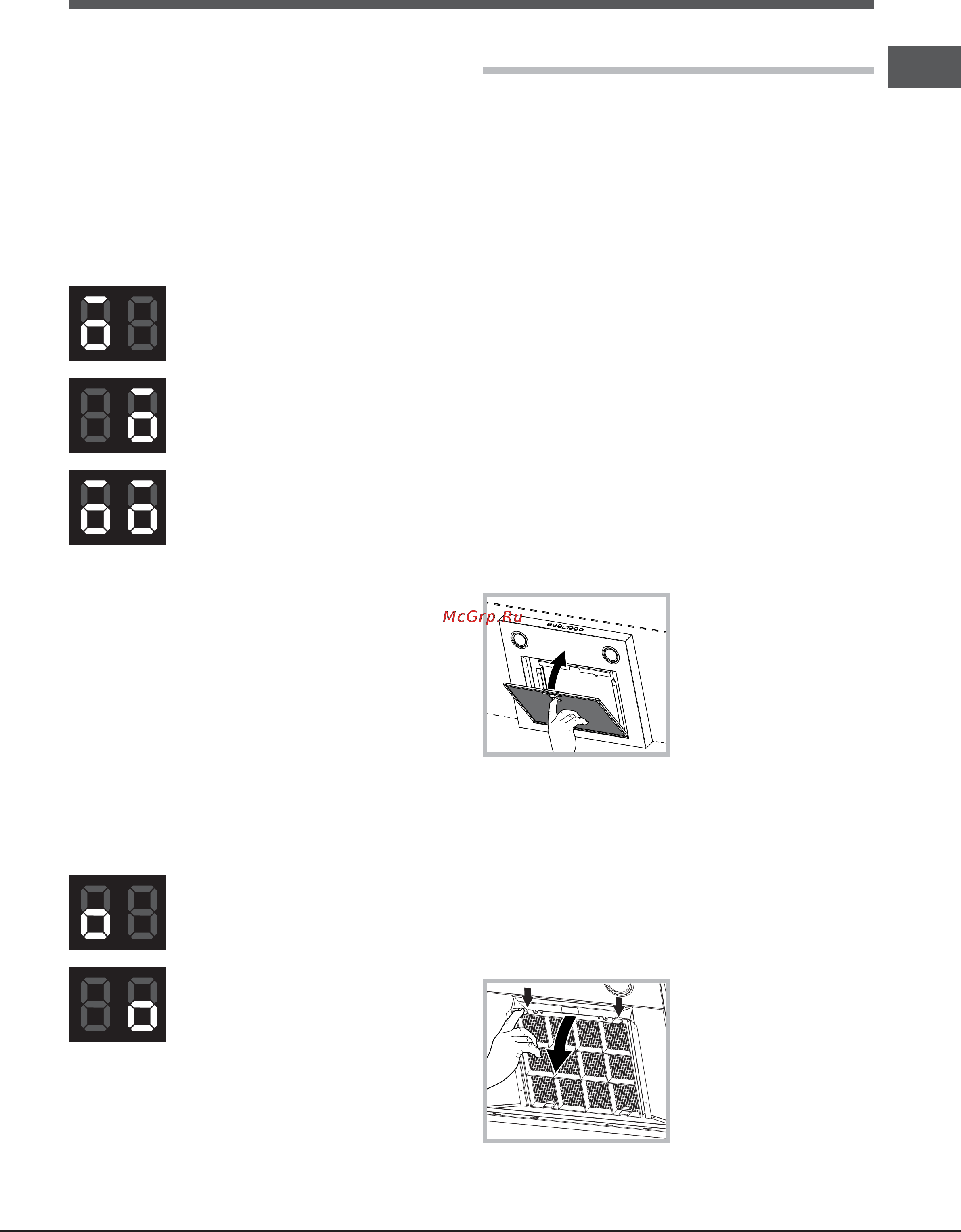 Hotpoint-Ariston HGF 6.8 AD X/HA [33/84] Manutenzione e cura