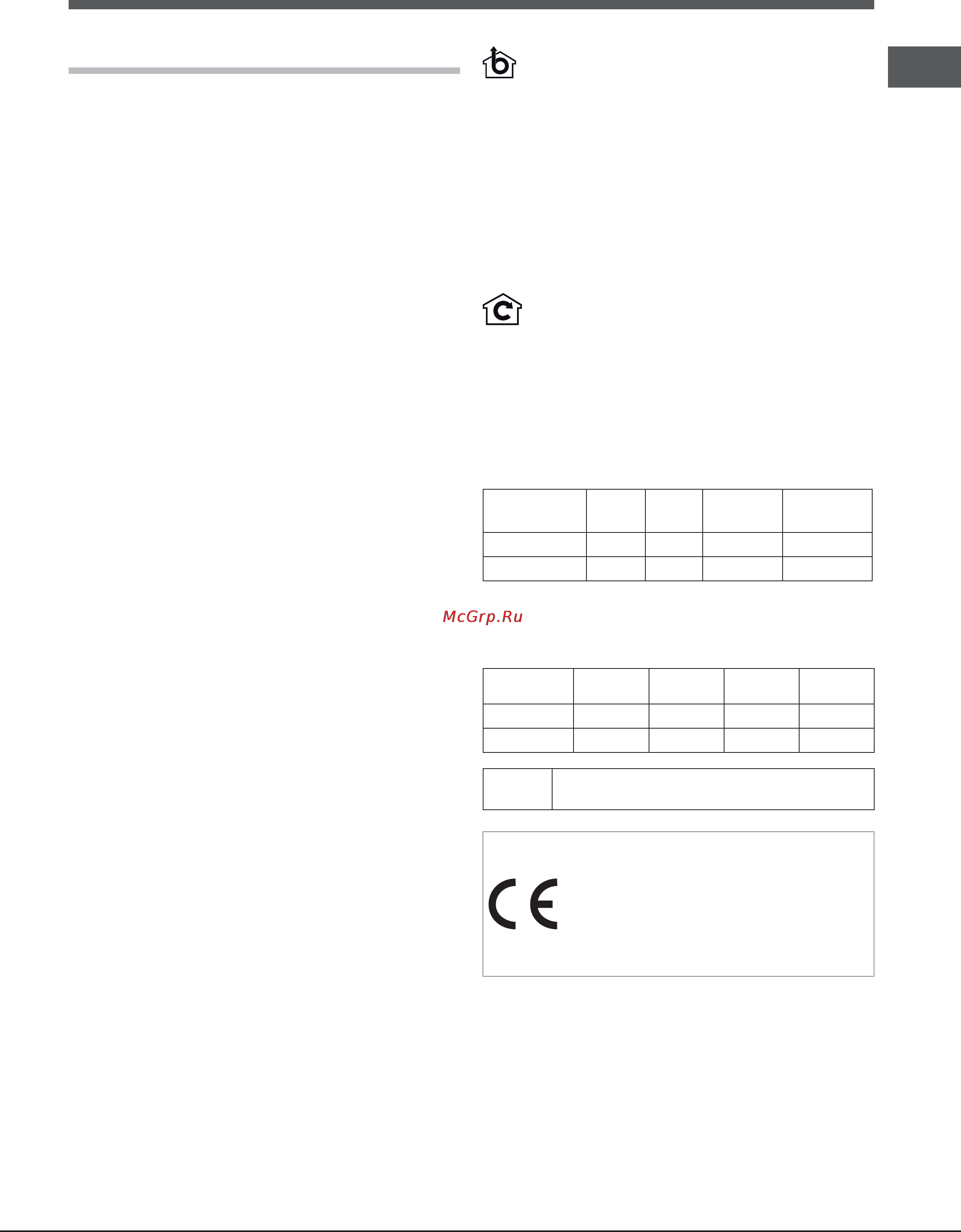 Hotpoint-Ariston HGF 6.8 AD X/HA [39/84] Installation