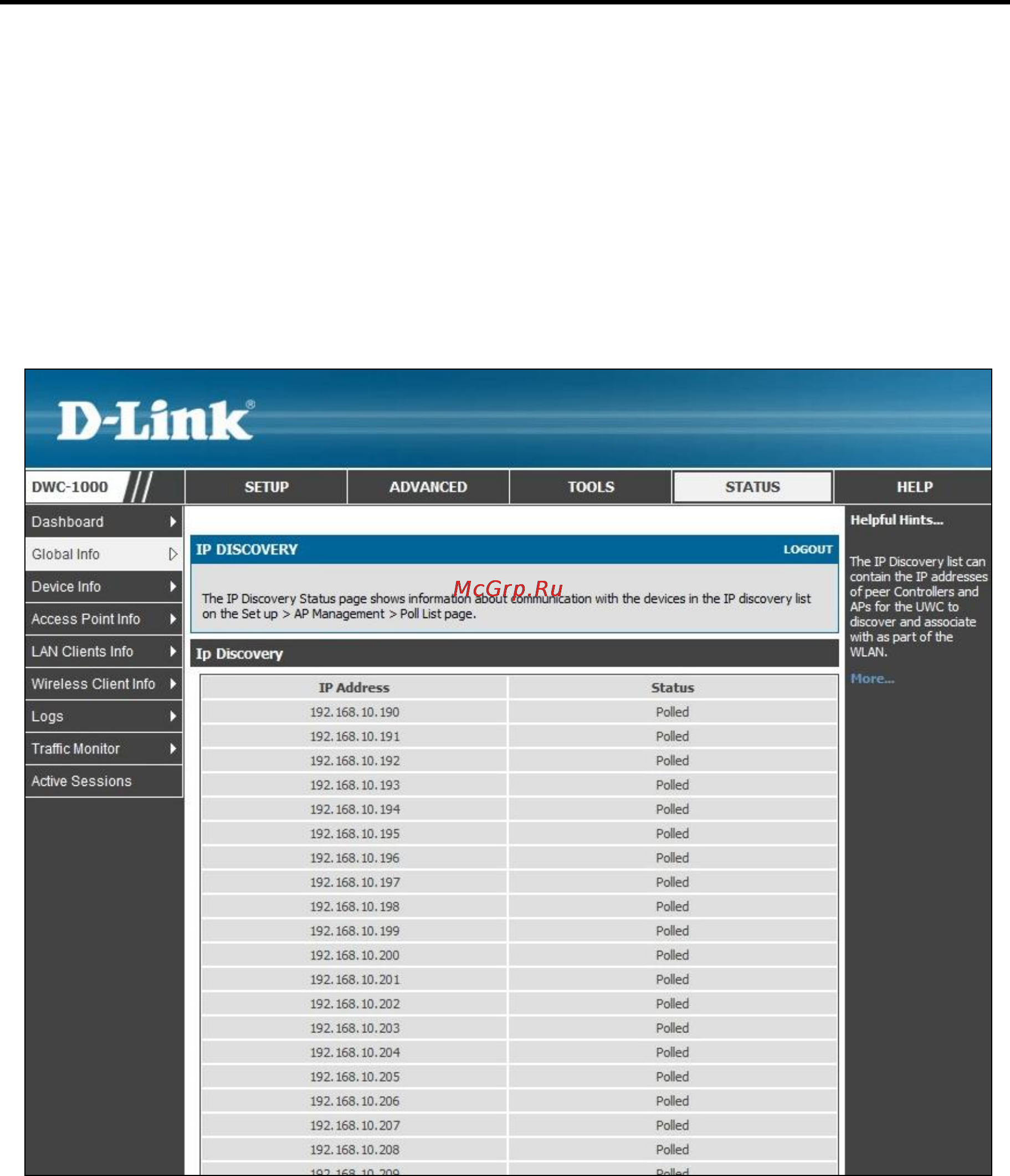 D-Link DWC-1000 [169/246] Ip discovery