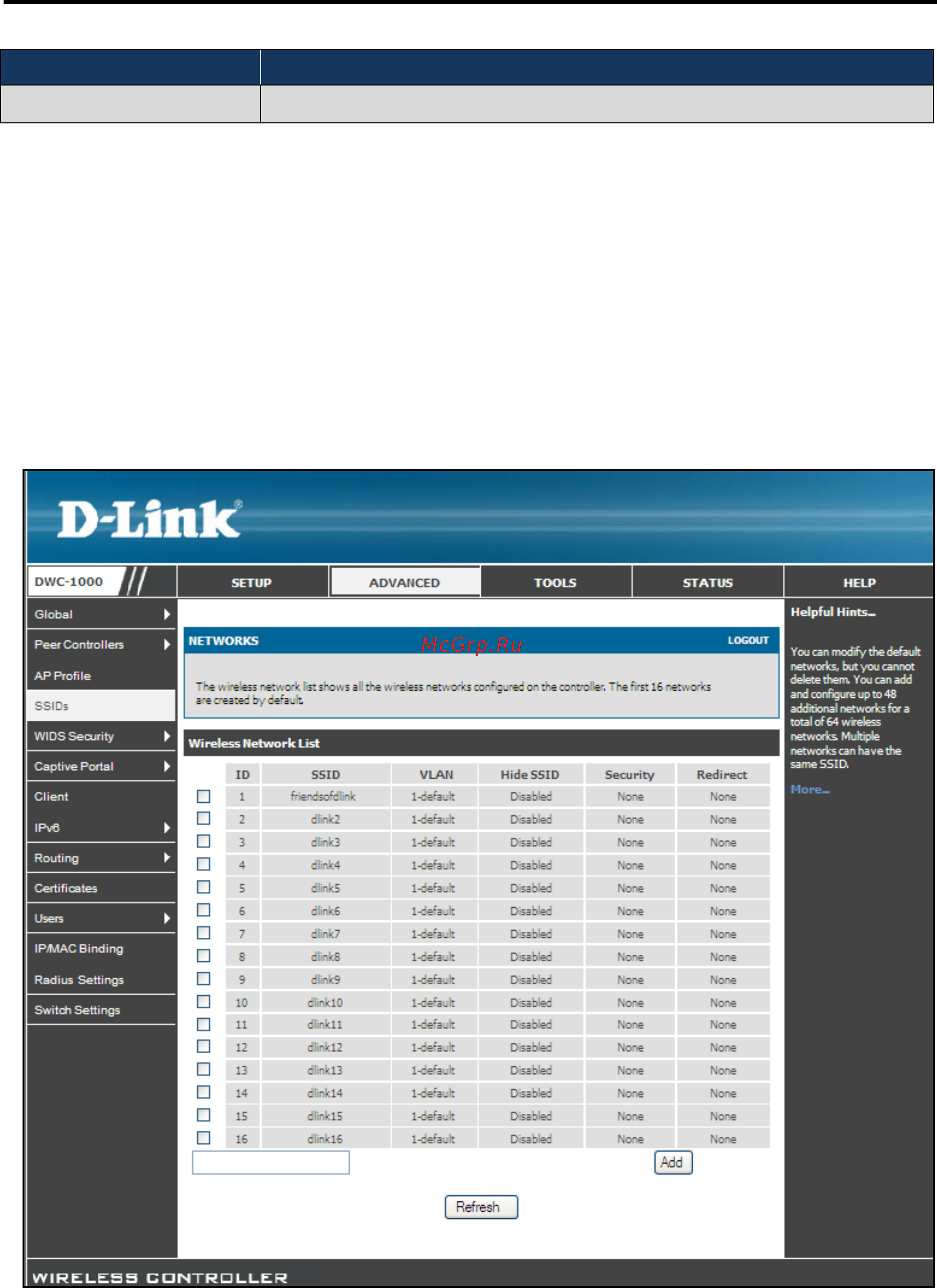 D-Link DWC-1000 [36/246] Basic configuration step 3 change the ssid name and set up security