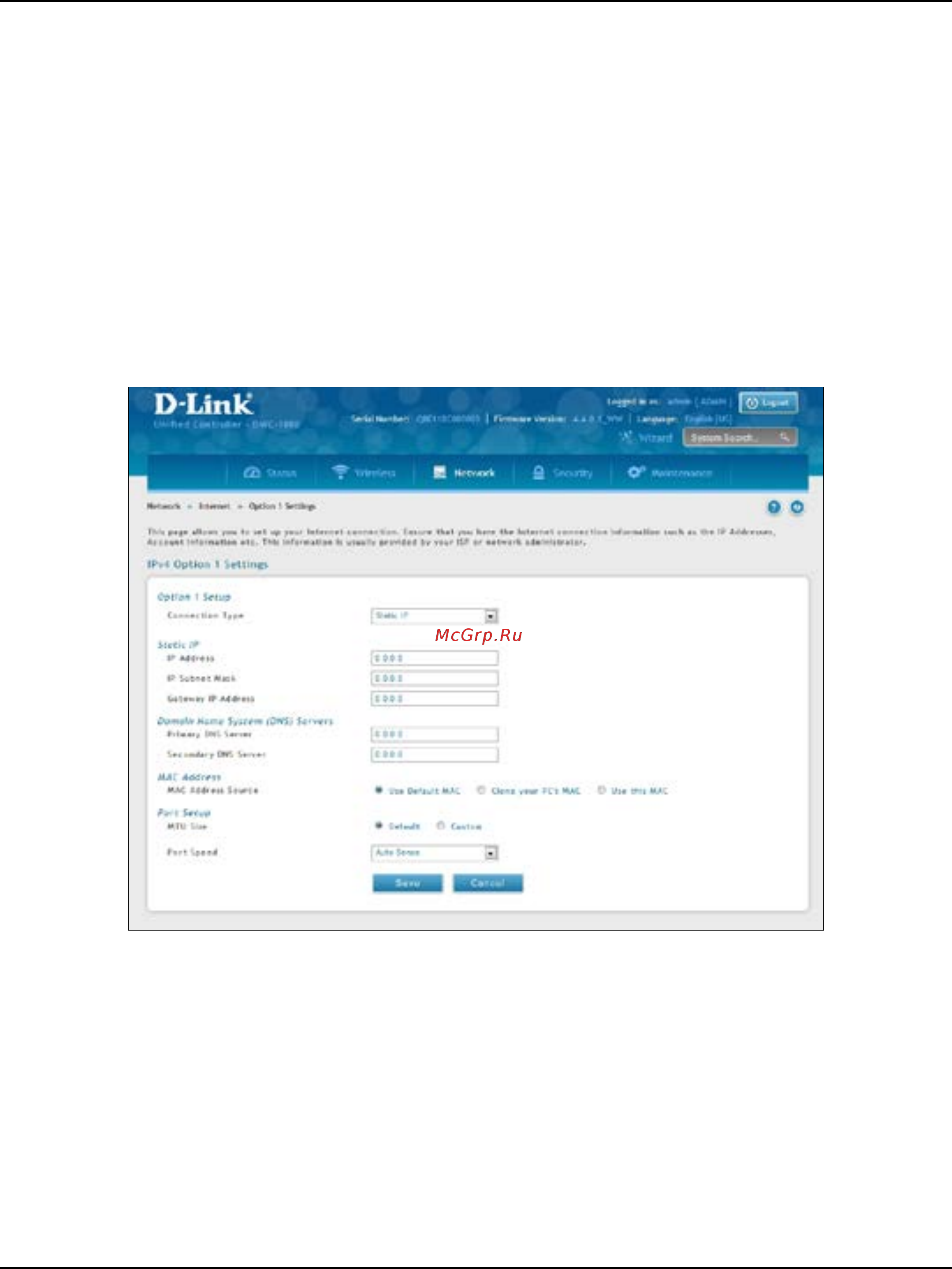 D-Link DWC-1000 [134/368] Internet