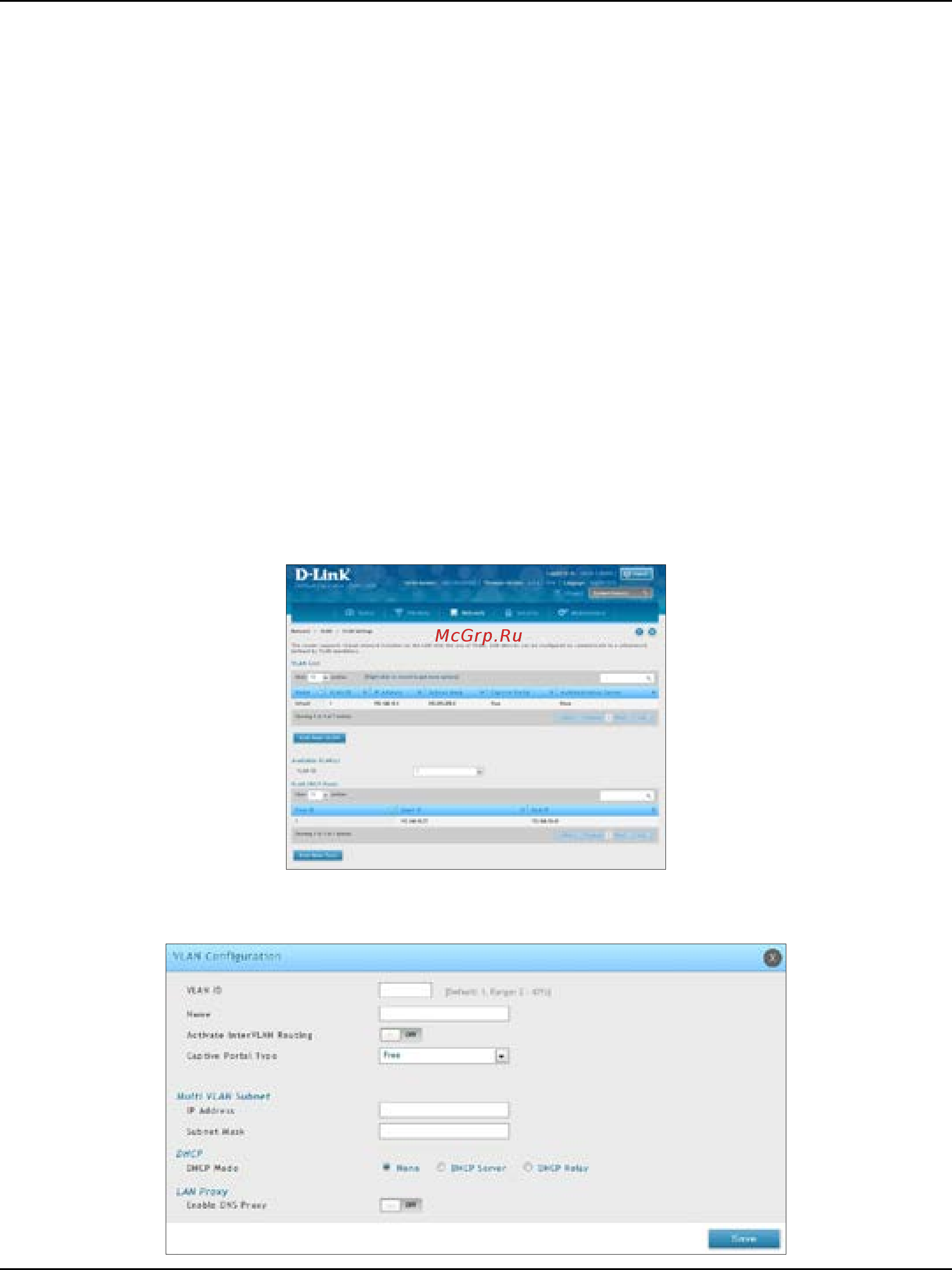 D-Link DWC-1000 [150/368] Creating vlans