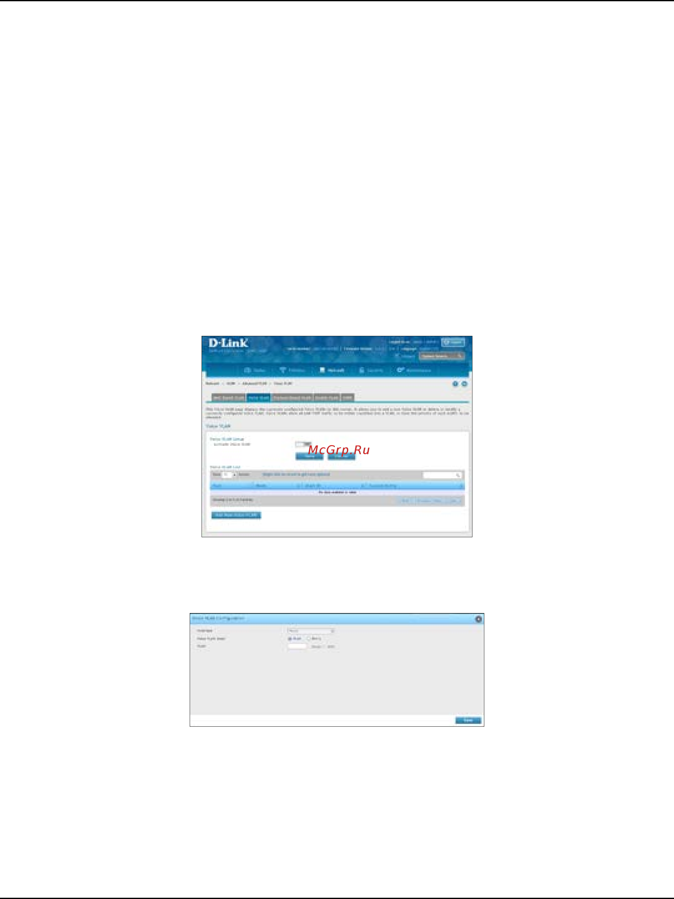D-Link DWC-1000 [158/368] Voice vlans