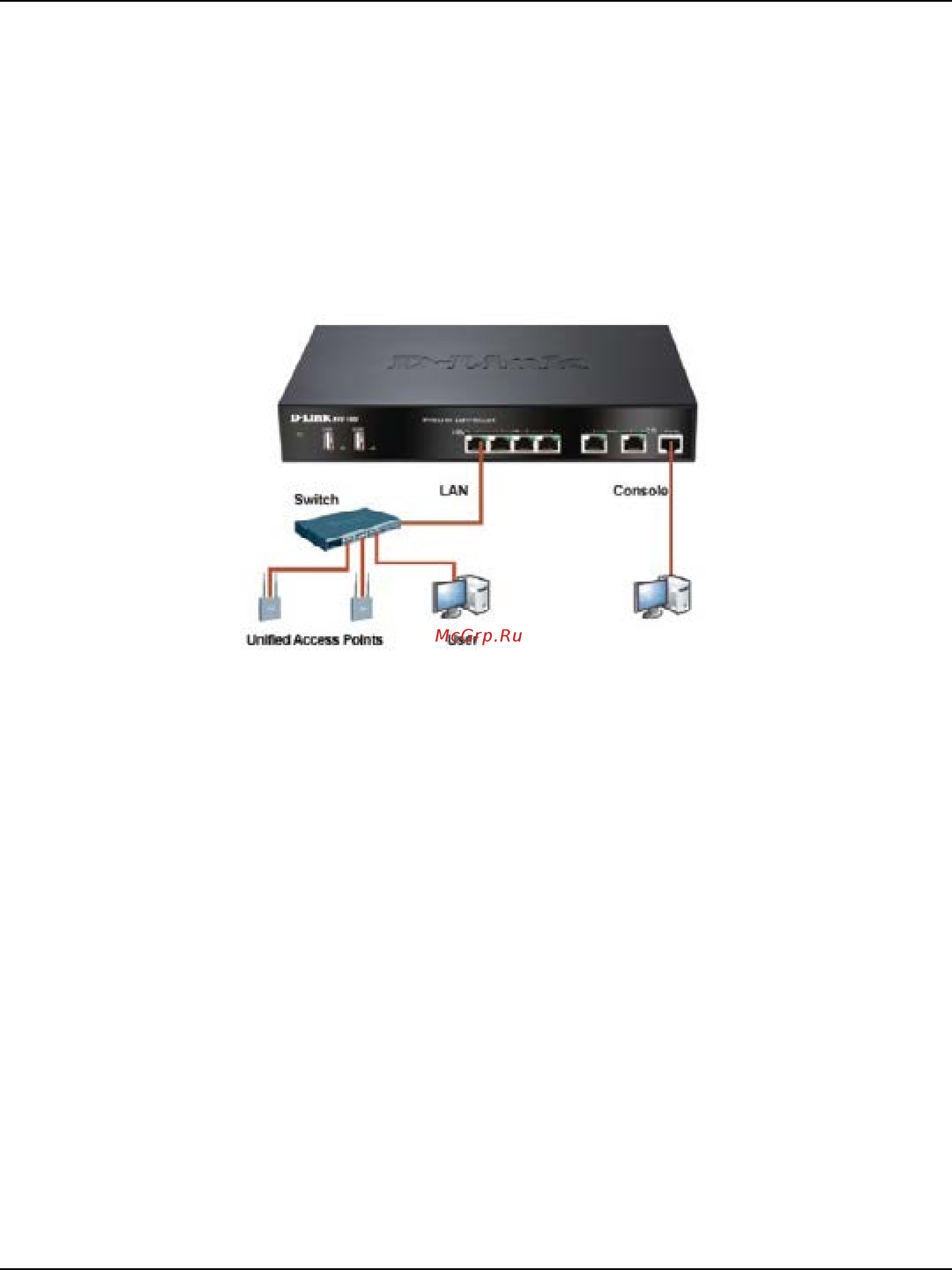 D-Link DWC-1000 [21/368] Connecting the wireless controller