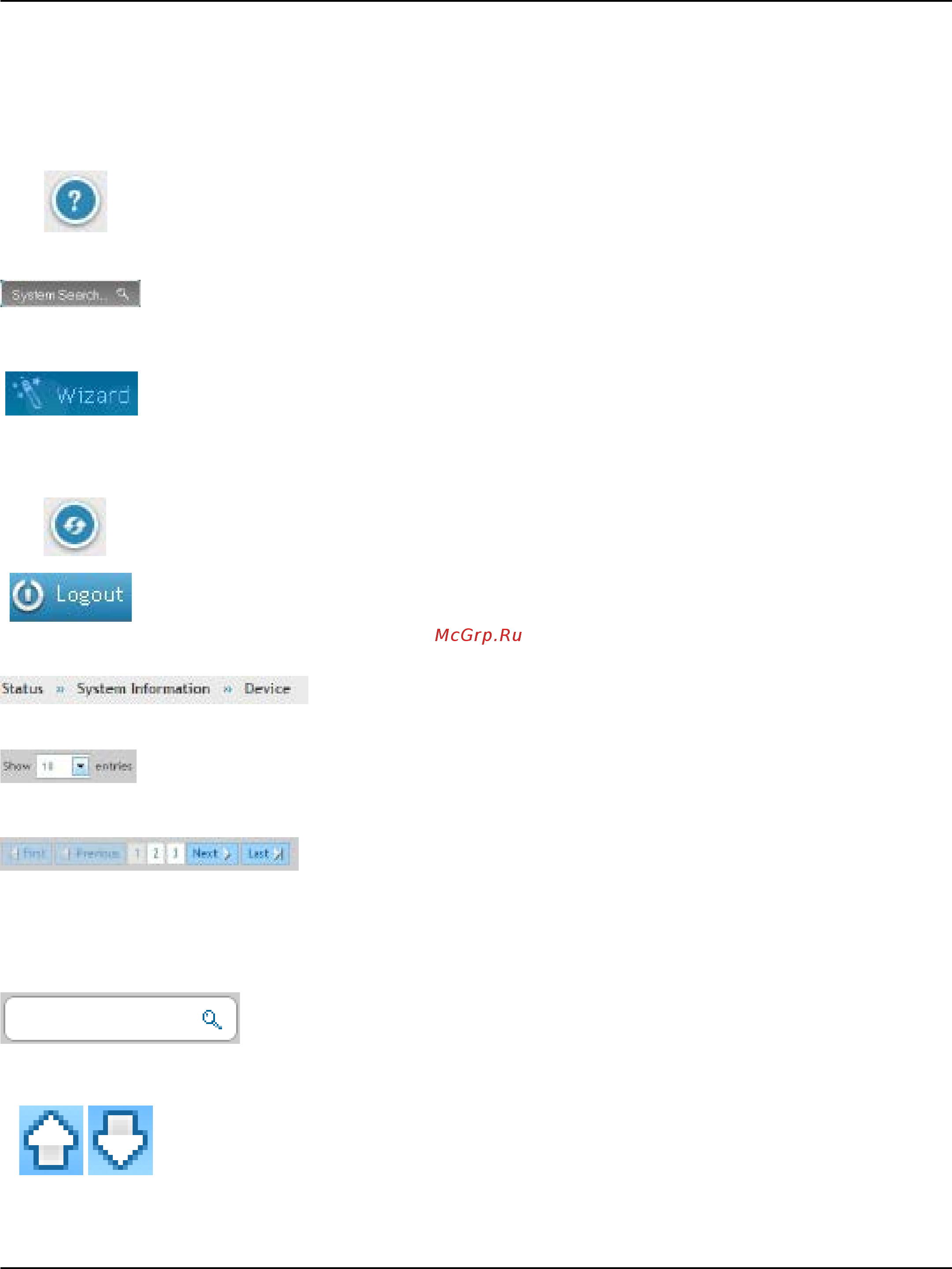 D-Link DWC-1000 [26/368] Standard web management interface features