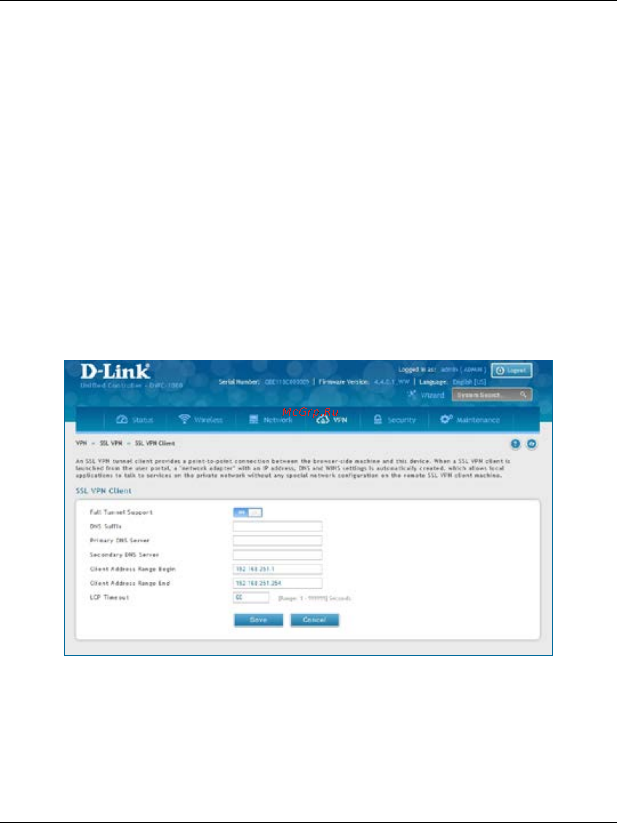 D-Link DWC-1000 [267/368] Client