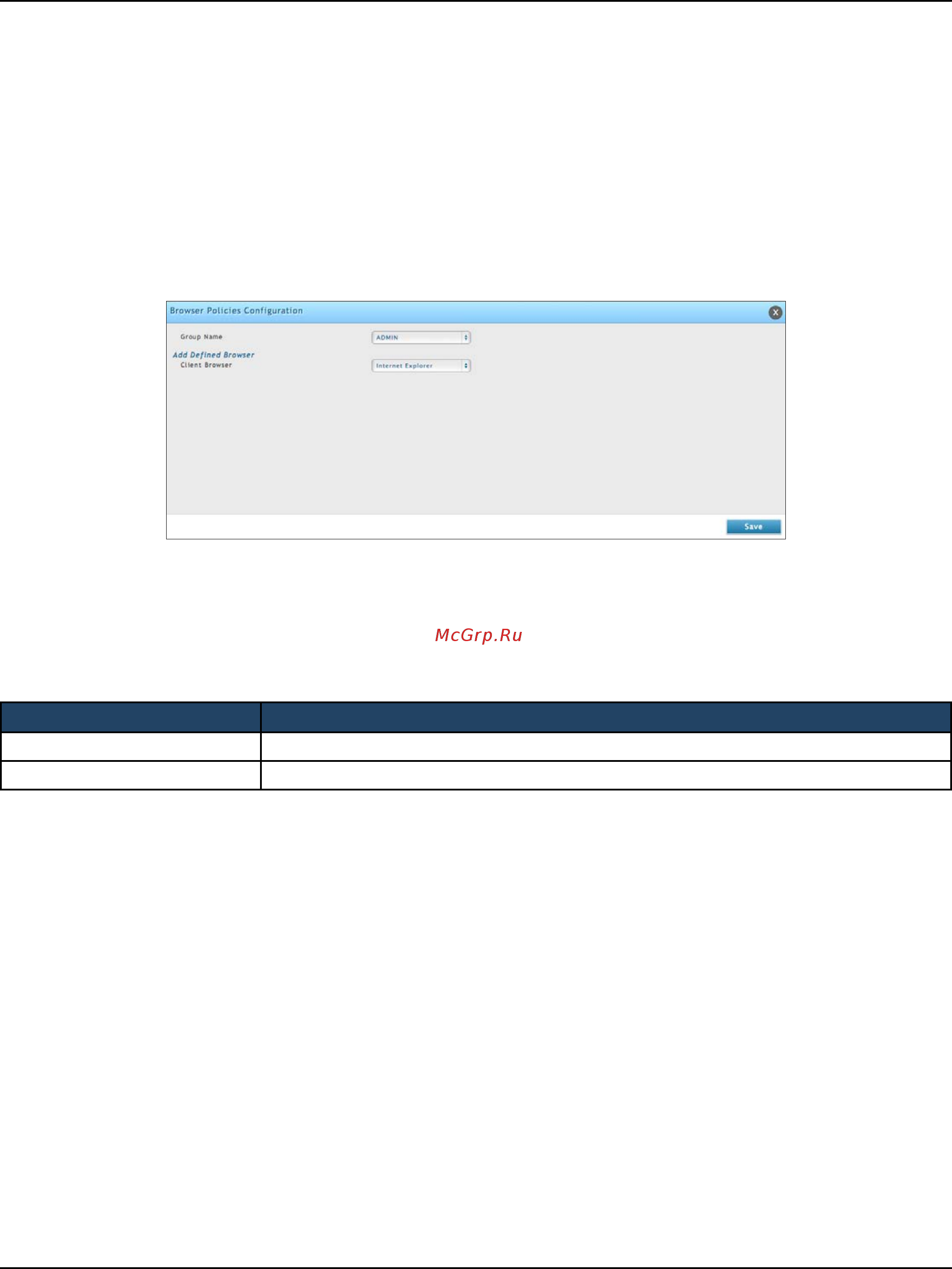 D-Link DWC-2000 [170/282] Configuring browser policies