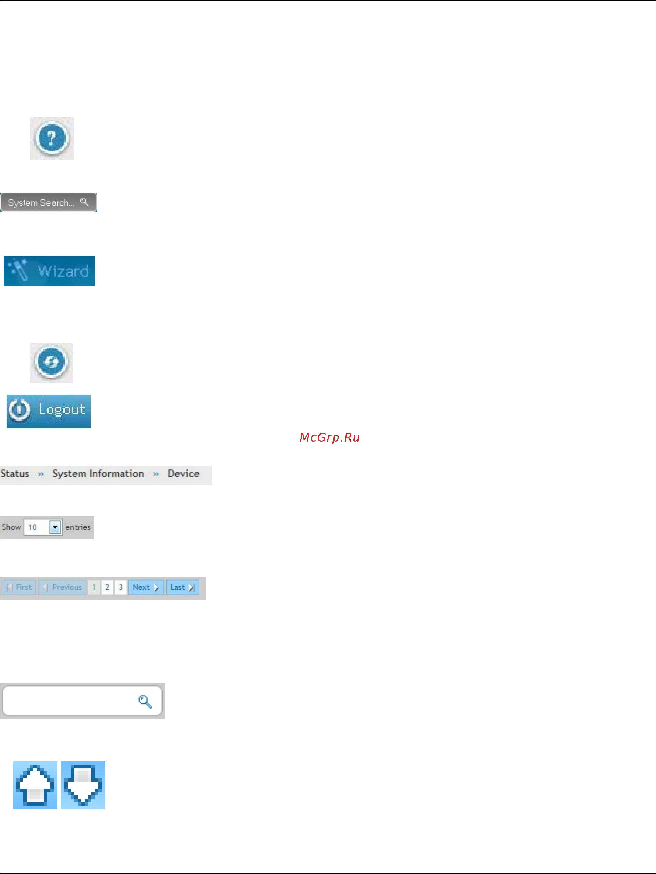 D-Link DWC-2000 [23/282] Standard web management interface features